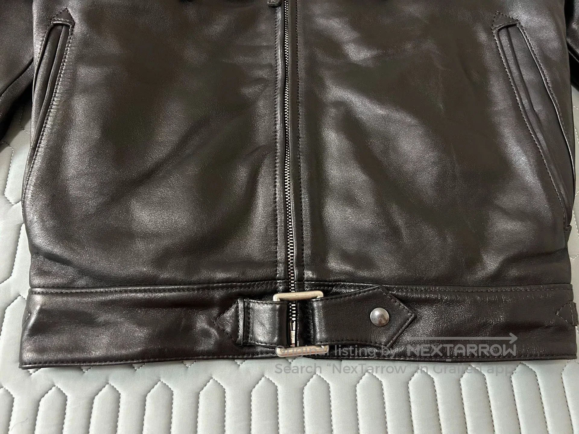 Eastman Leather Clothing eastman leather pilot jacket in black. Size US M / EU 48-50 / 2 - 5 Thumbnail