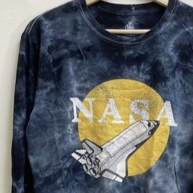 Other NASA Tie-Dye Long Sleeve Shirt | Space Graphic Tee Size US M / EU 48-50 / 2 - 3 Thumbnail