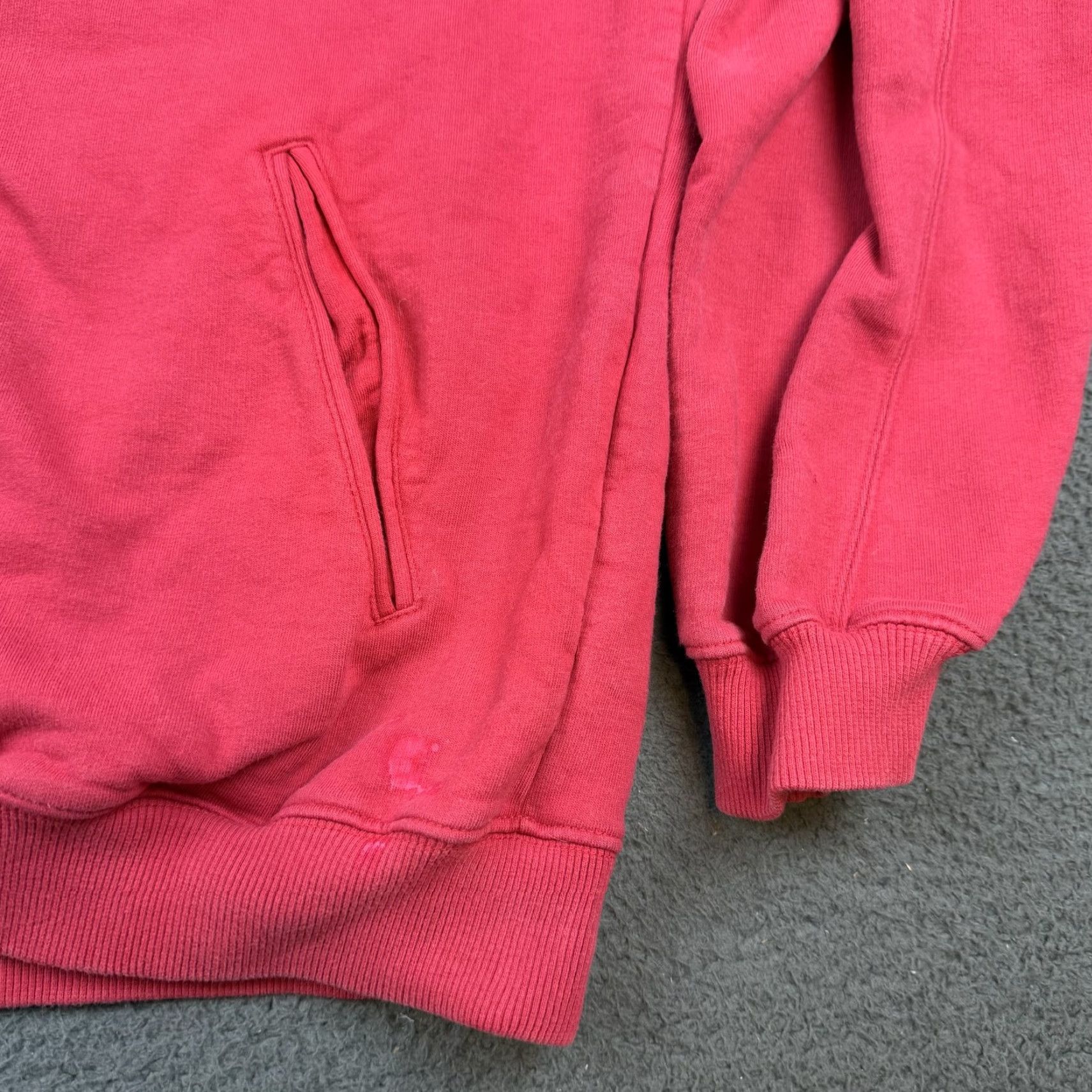 Eddie Bauer Eddie Bauer Sweater Pullover Mens M Red Mock Neck Fleece Pockets Outdoor Classic Outdoor VINTAGE (no) Size US M / EU 48-50 / 2 - 2 Thumbnail