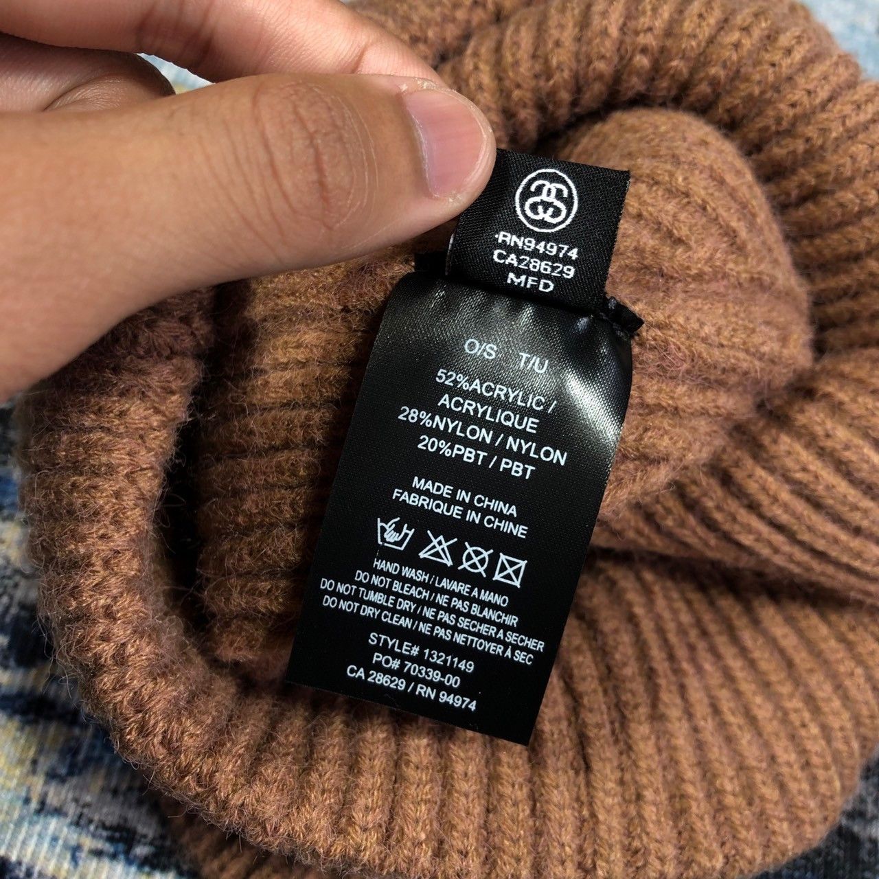 Stussy × Vintage Stussy Basic Cuff Beanie Size ONE SIZE - 5 Thumbnail