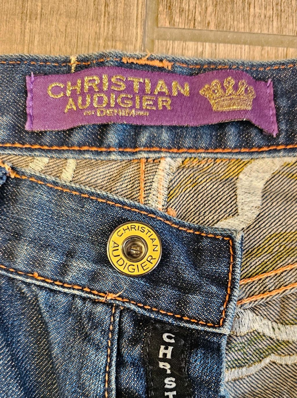 Christian Audigier Christian Audigier Baggy Jeans Size US 30 / EU 46 - 8 Thumbnail
