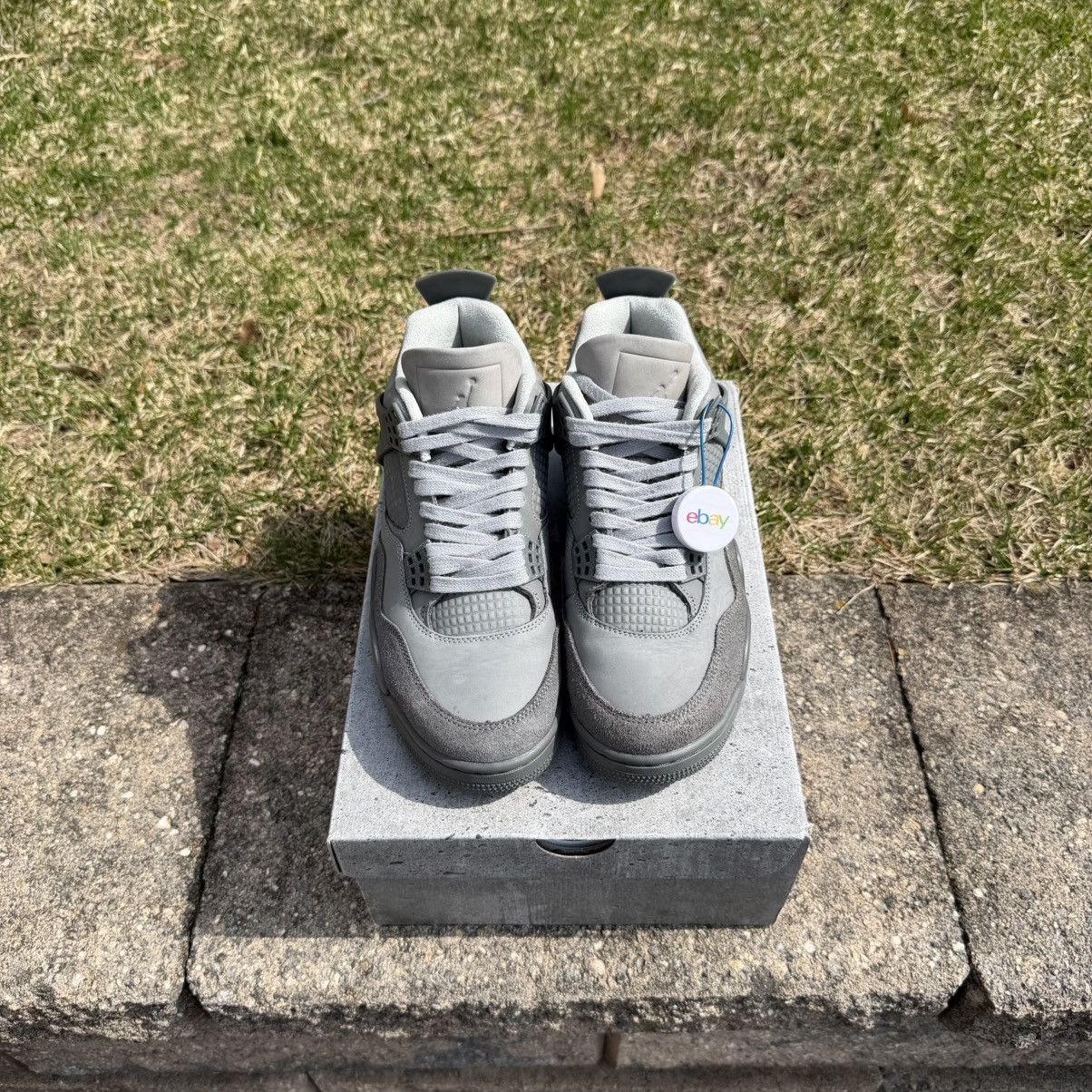 Jordan Brand Nike Air Jordan 4 Paris Olympics ‘Wet Cement’ Size 8 Mens Size US 8 / EU 41 - 5 Thumbnail