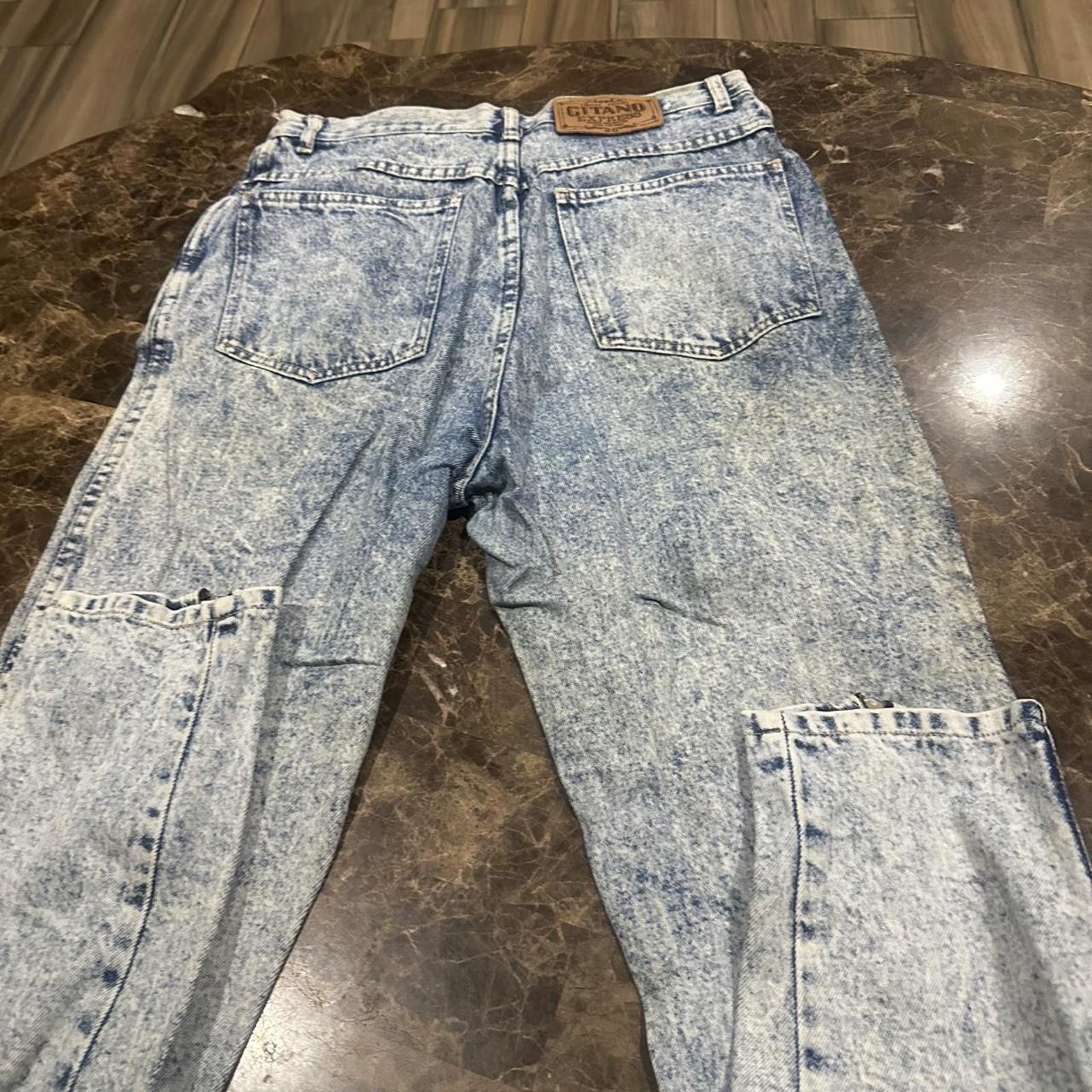 Other Vintage Gitano Jeans Womens Size 11 High Rise Denim Size 28" / US 6 / IT 42 - 5 Thumbnail