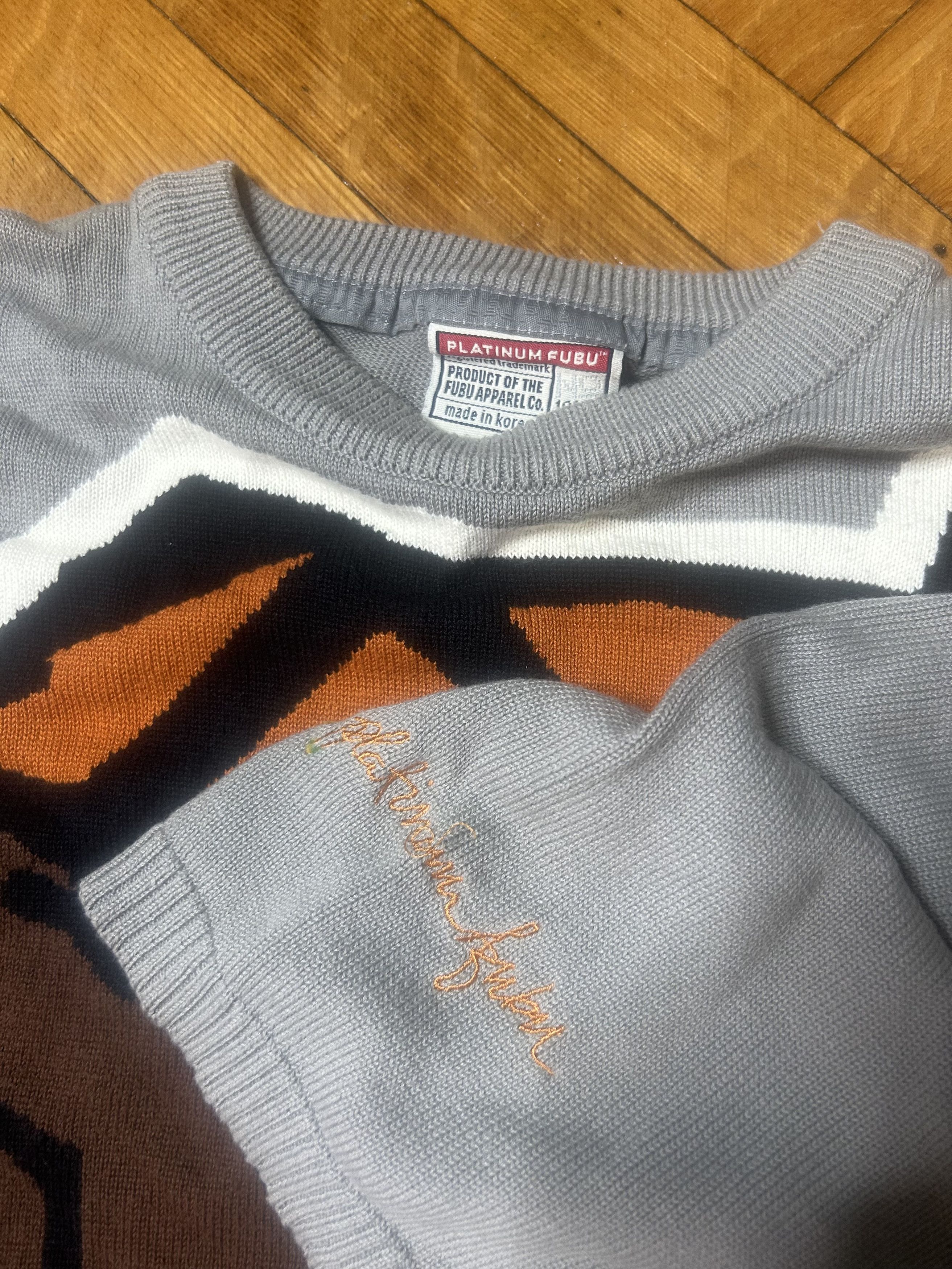 Fubu Fubu Platinum Fat Albert Sweater RARE Size US XXL / EU 58 / 5 - 2 Thumbnail