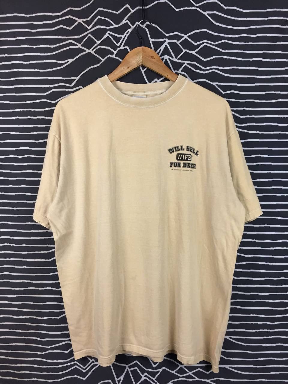 Vintage Vtg Crazy Shirts Hawaii Will Sell Wife For Beer Novelty Tee Size US L / EU 52-54 / 3 - 6 Thumbnail