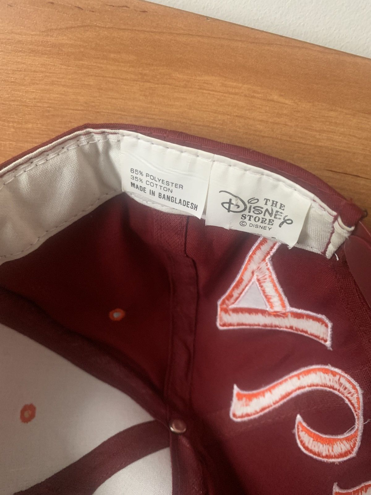 Disney 90s Vintage Walt Disney Aladdin Movie „Abu” Snapback Hat Size ONE SIZE - 3 Thumbnail