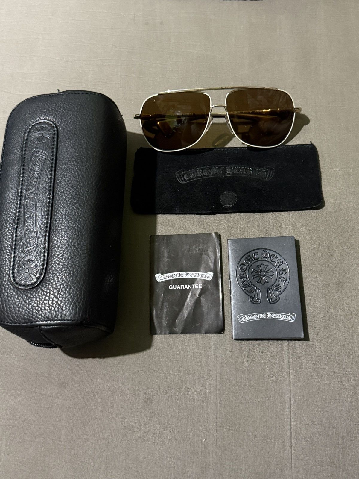 Chrome Hearts Chrome Hearts HANK Aviator Glasses Rare Size ONE SIZE - 1 Thumbnail