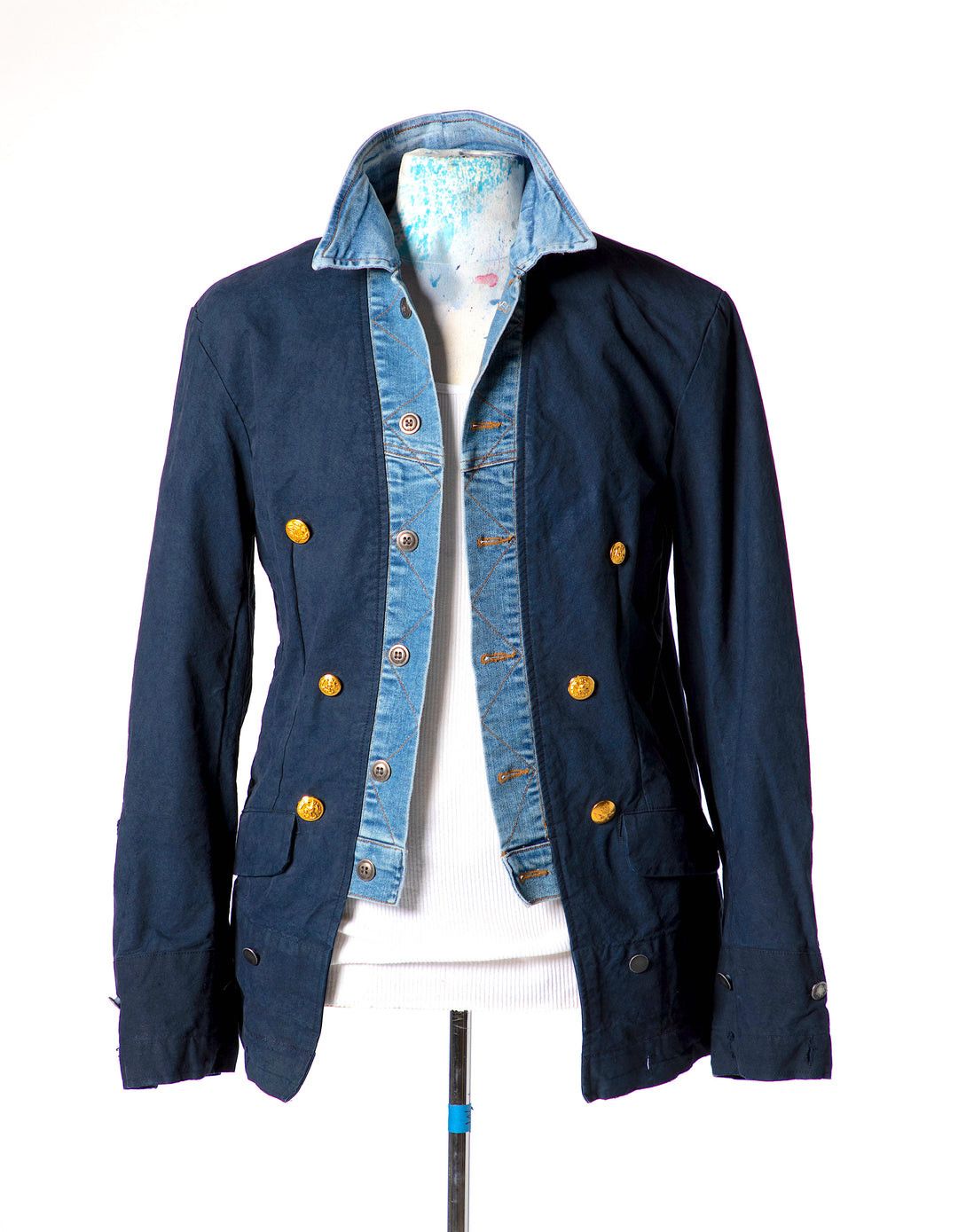 Greg Lauren $1850 Greg Lauren Tent Trucker Front Jacket Size US M / EU 48-50 / 2 - 1 Thumbnail