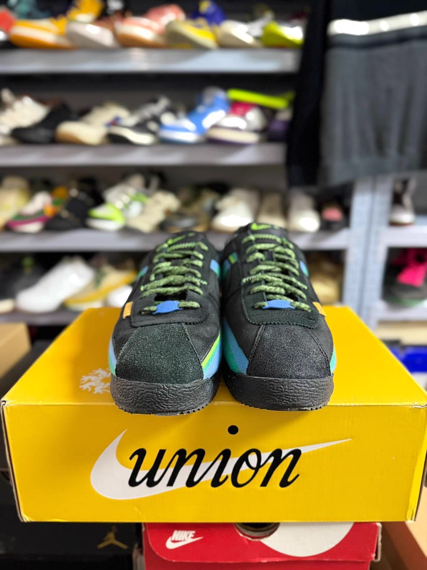 Nike Union LA x Nike Cortez "Off Noir" shoes。 Ｑ20 Size US 10 / EU 43 - 4 Thumbnail