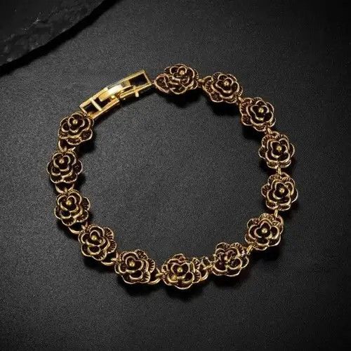 Japanese Brand 18cm Y2K Rose Bracelet Size ONE SIZE - 2 Thumbnail