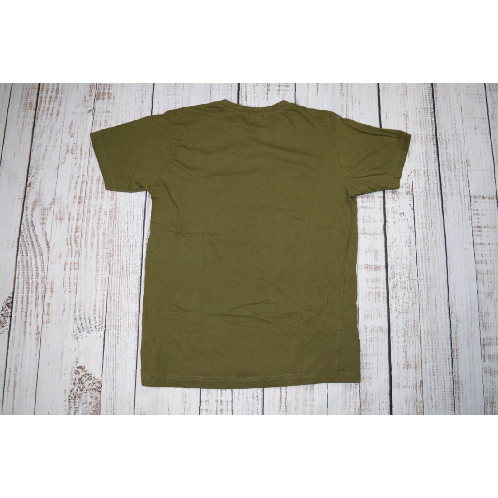 Logo 7 VINTAGE IDF Army Green TMax T-Shirt Short Sleeve Large Mens Crew Neck 80s 90s Logo Shirt Size US L / EU 52-54 / 3 - 5 Thumbnail