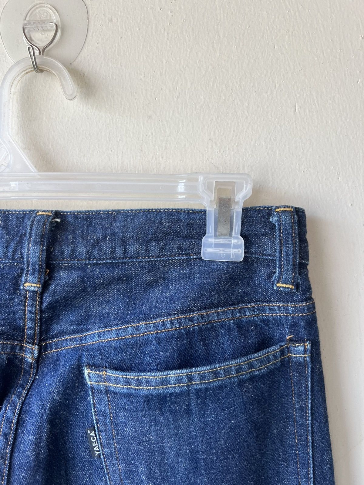 YAECA YAECA 8-11W Japan Lightweight Denim Selvedge Jeans Cropped Size US 30 / EU 46 - 20 Thumbnail