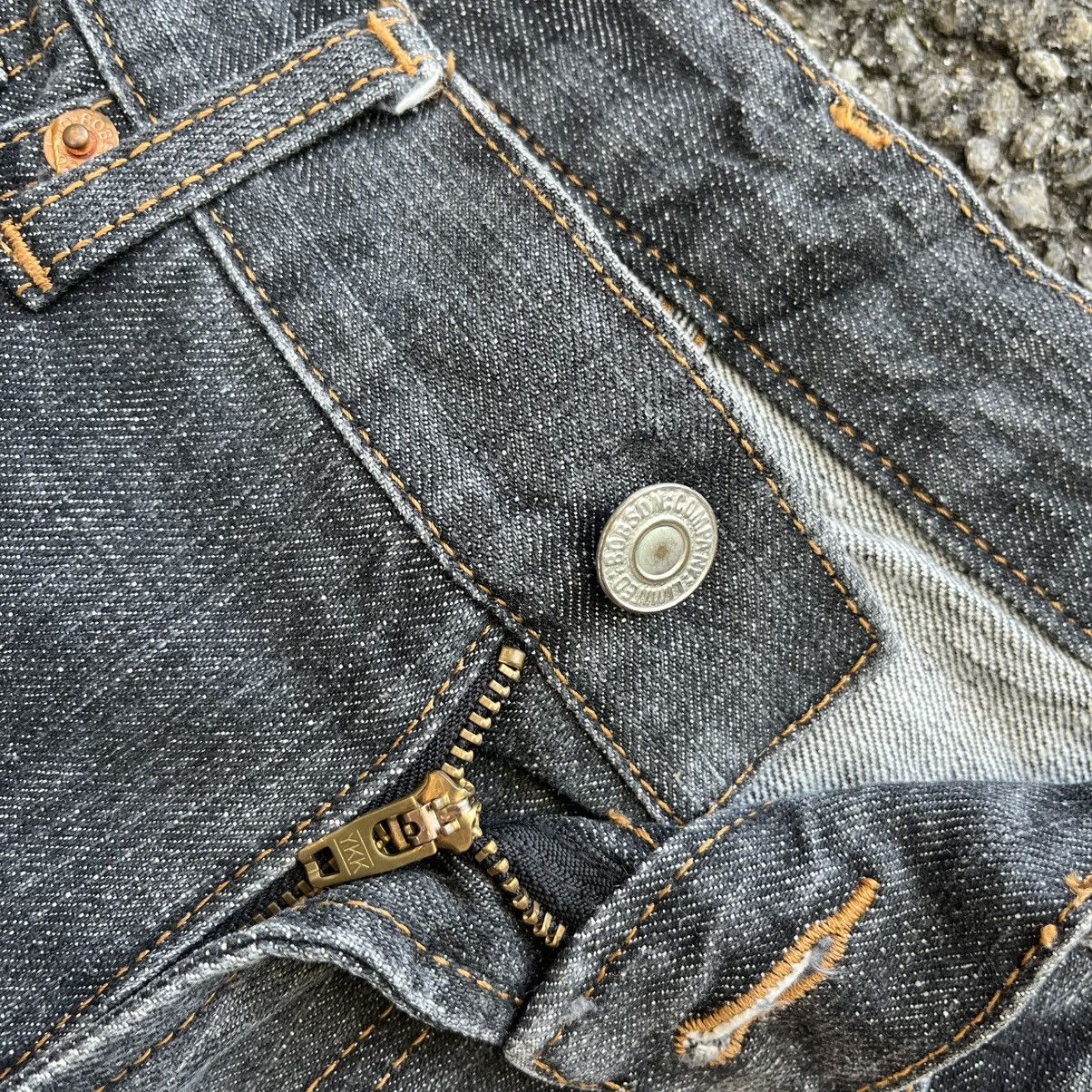 Tornado Mart FLARE JEANS CLAWMARK DENIM CRACK WASH BOBSON FADED PANTS Size US 31 - 7 Thumbnail