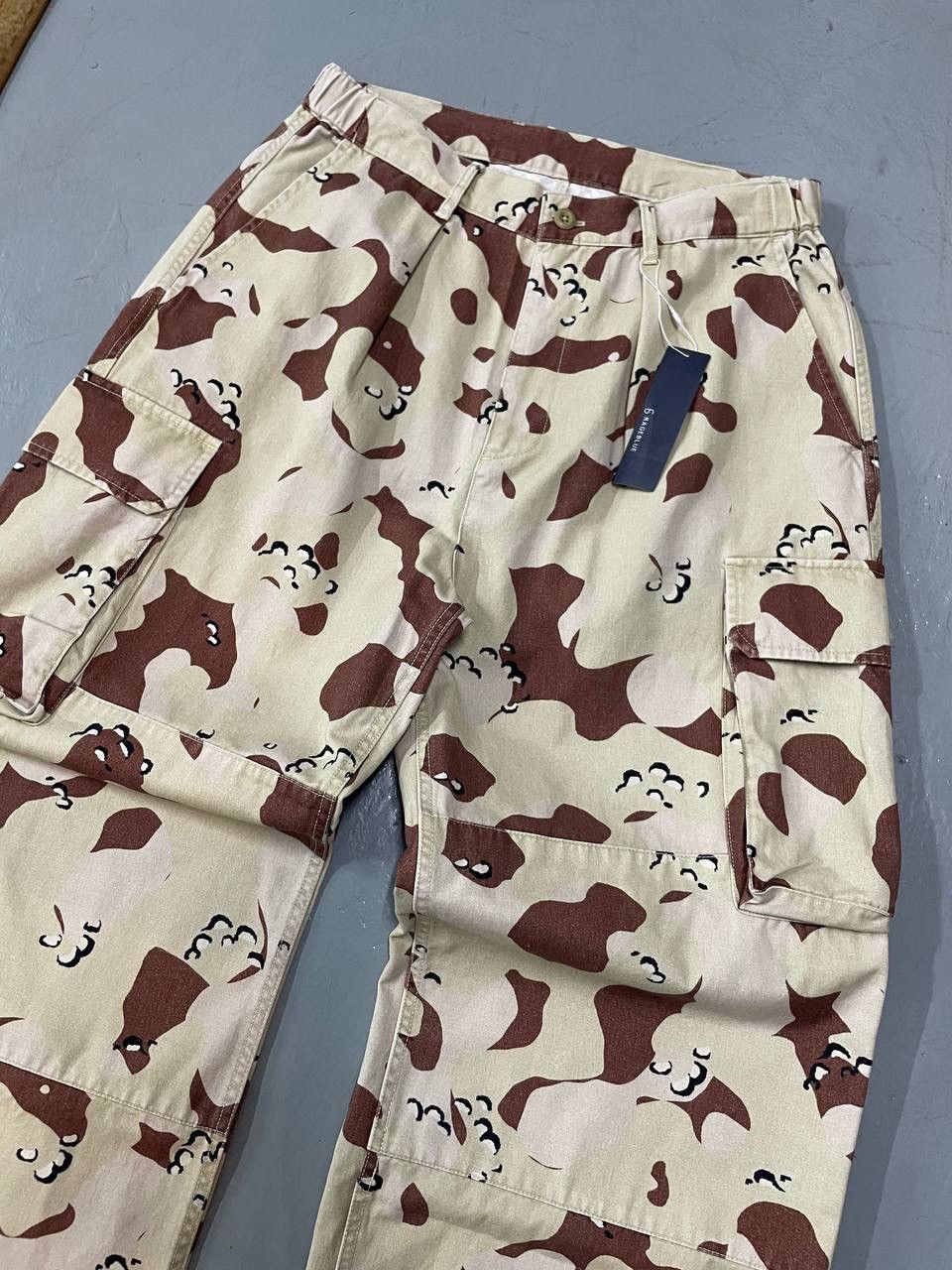 Japanese Brand DESERT CAMO BAGGY RAGEBLUE Size US 32 / EU 48 - 8 Thumbnail