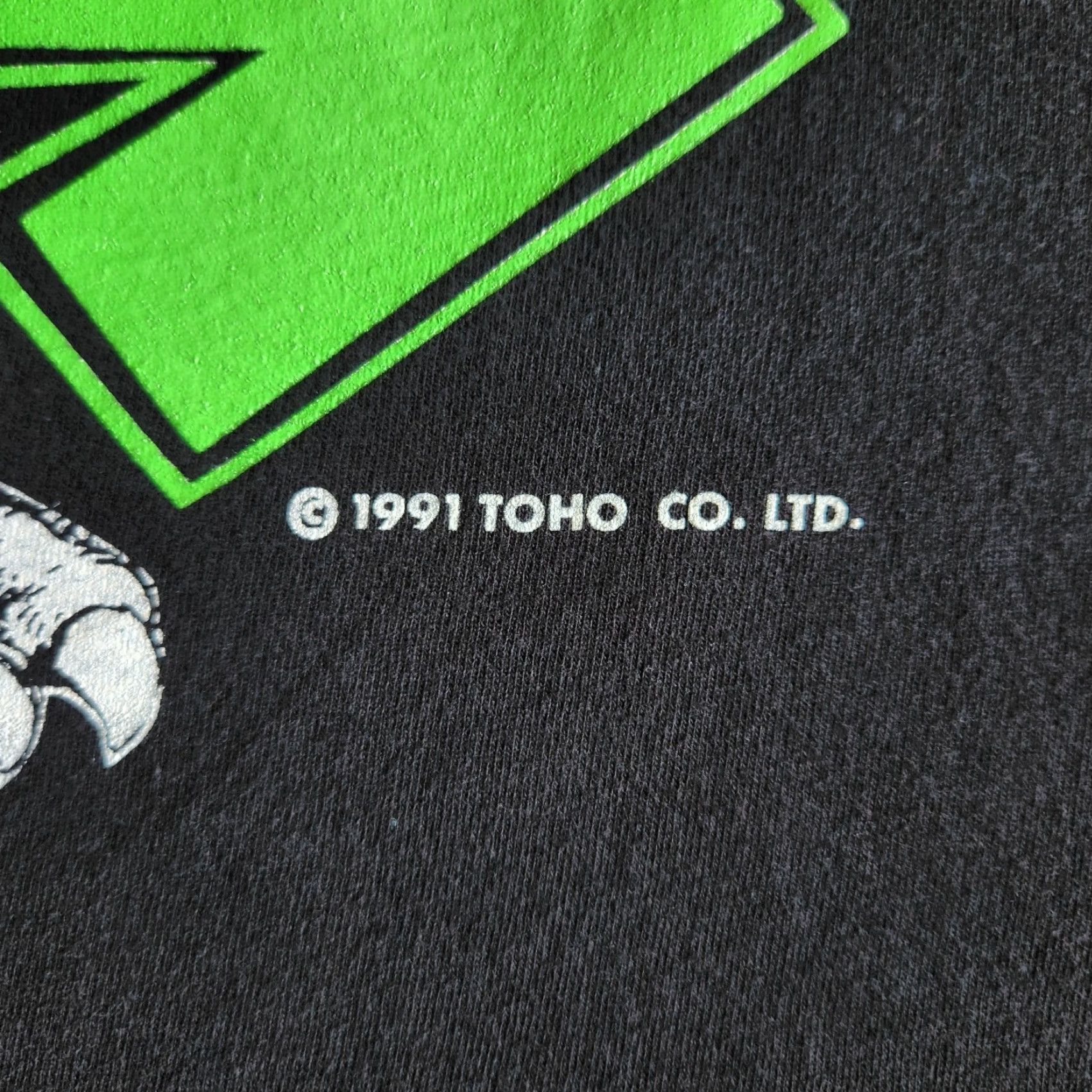 Vintage VINTAGE Godzilla 1991 Toho Comic Manga 90s XL Black Single Stitch Graphic TShirt Rare Tee Men XL Graphic Tee Size US XL / EU 56 / 4 - 4 Thumbnail