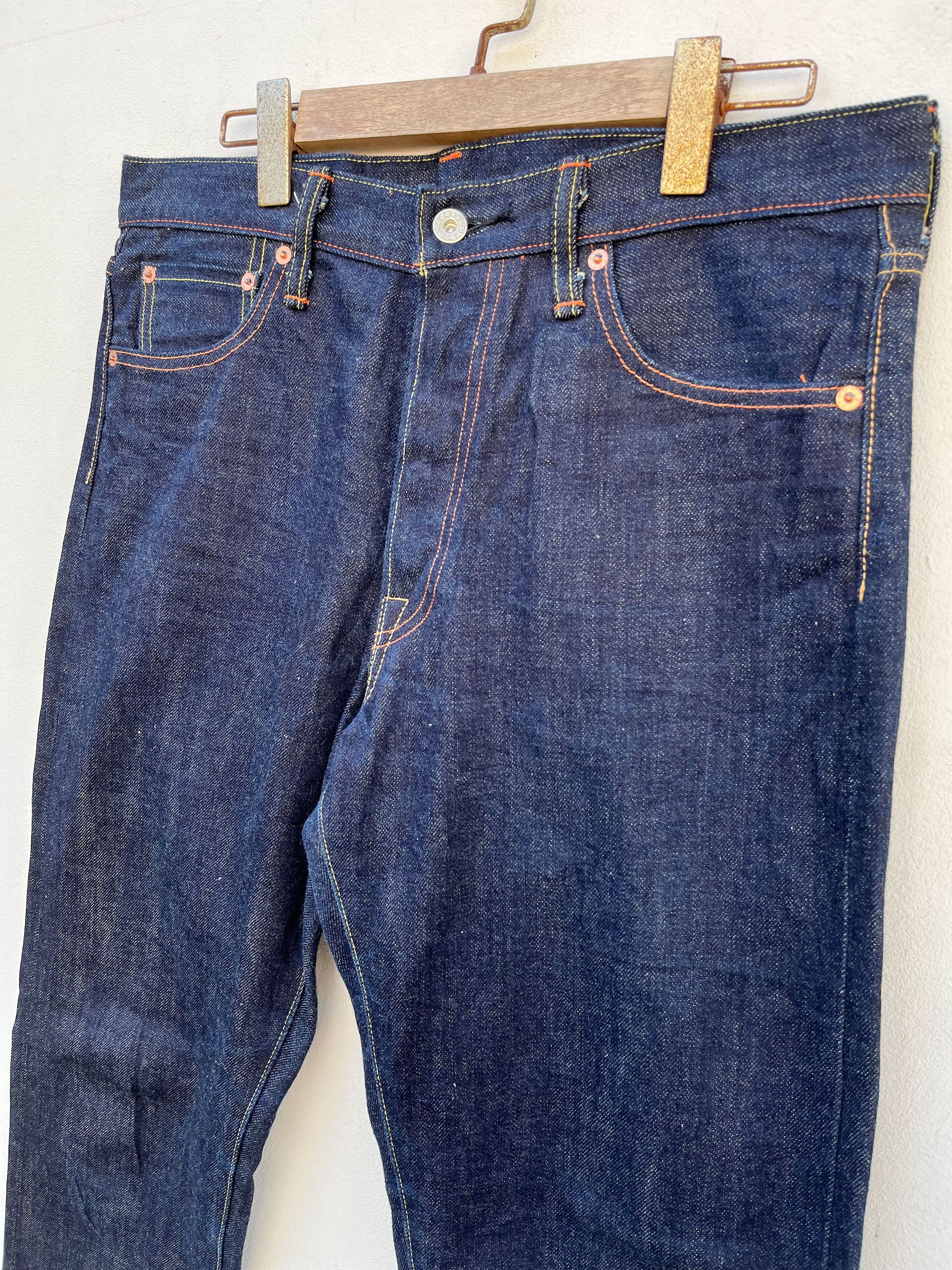 EIGHT-G × Japanese Brand Eight G Japan Sanforized Selvedge Jeans Size US 34 / EU 50 - 2 Thumbnail
