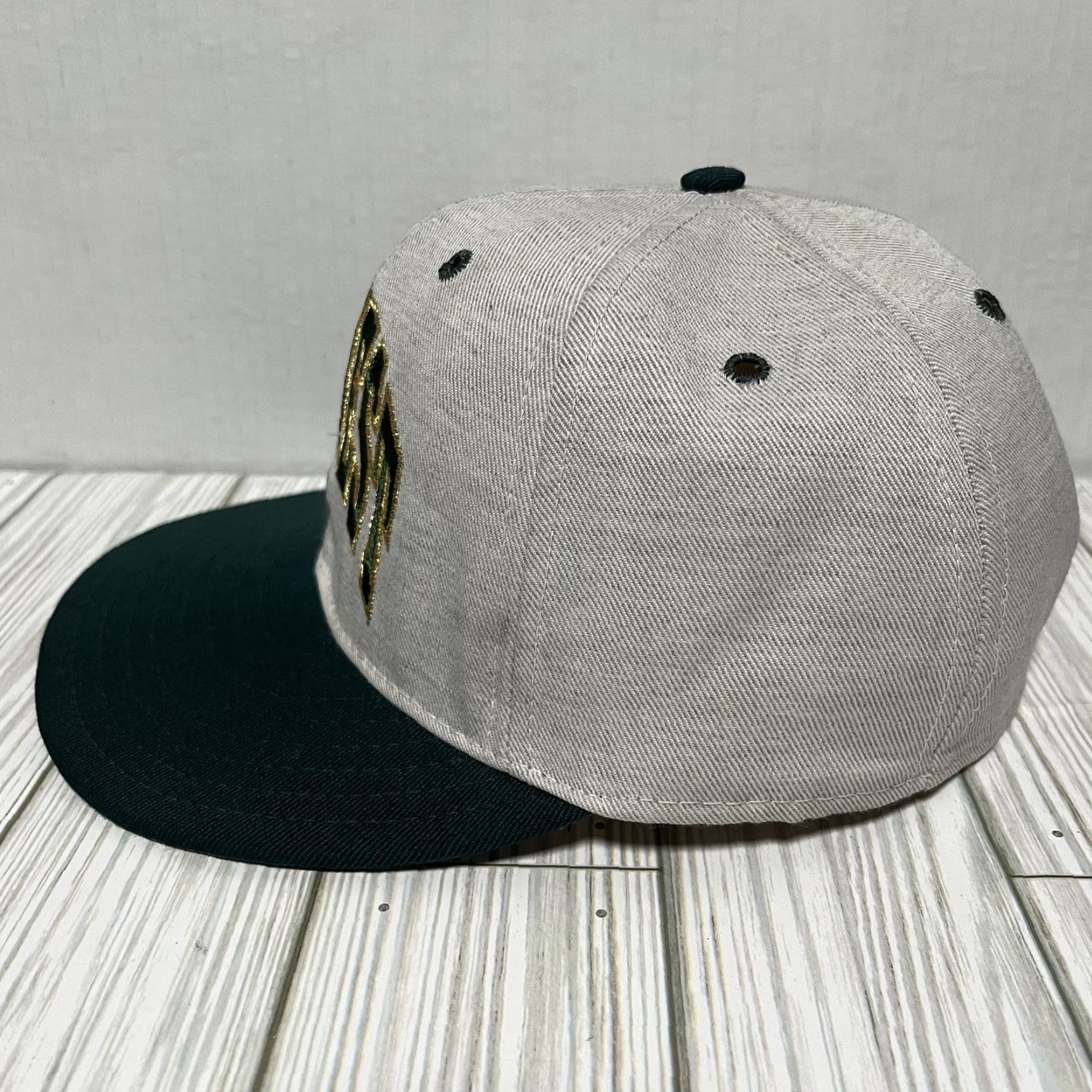 Vintage VINTAGE Proline Hat Golf 7 1/2 Gray Gray Proline Golf Hat Mens 90s Vintage USA Outdoor Sports Ball Cap Size ONE SIZE - 4 Thumbnail