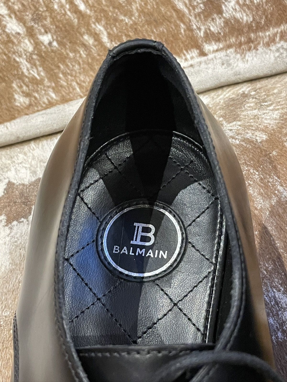 Balmain Balmain Leather Derby Shoes Size US 8 / EU 41 - 3 Thumbnail
