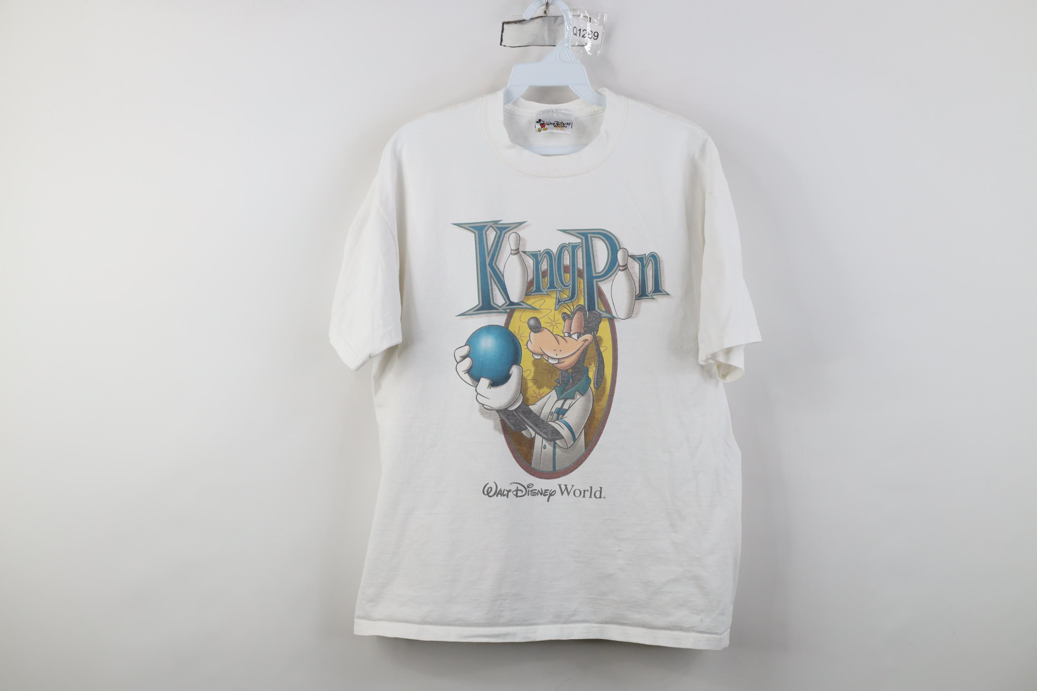 Disney Vintage 90s Walt Disney World King Pin Bowling T-Shirt USA Size US M / EU 48-50 / 2 - 1 Thumbnail