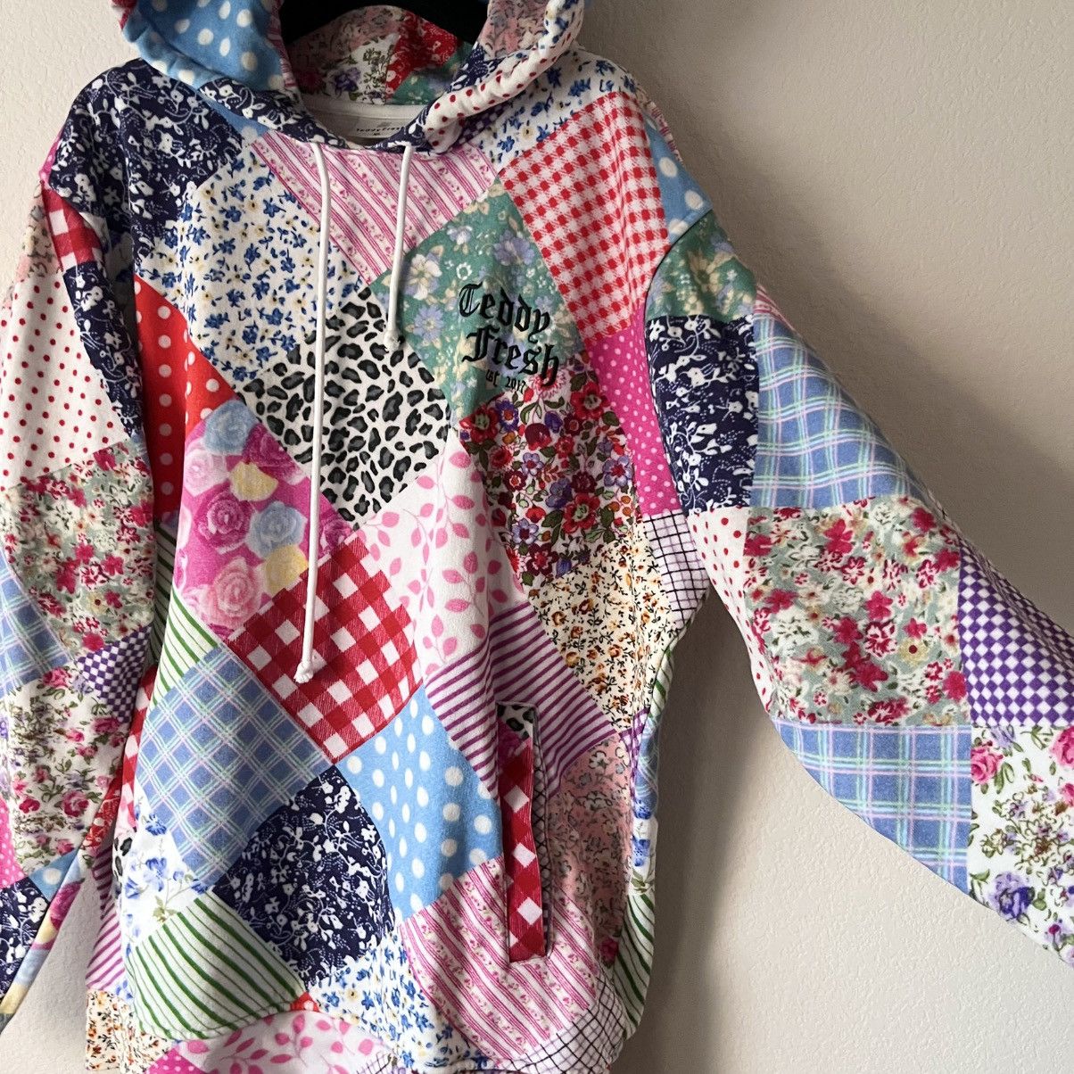 Teddy Fresh Patchwork graphic hoodie Size US XL / EU 56 / 4 - 22 Thumbnail