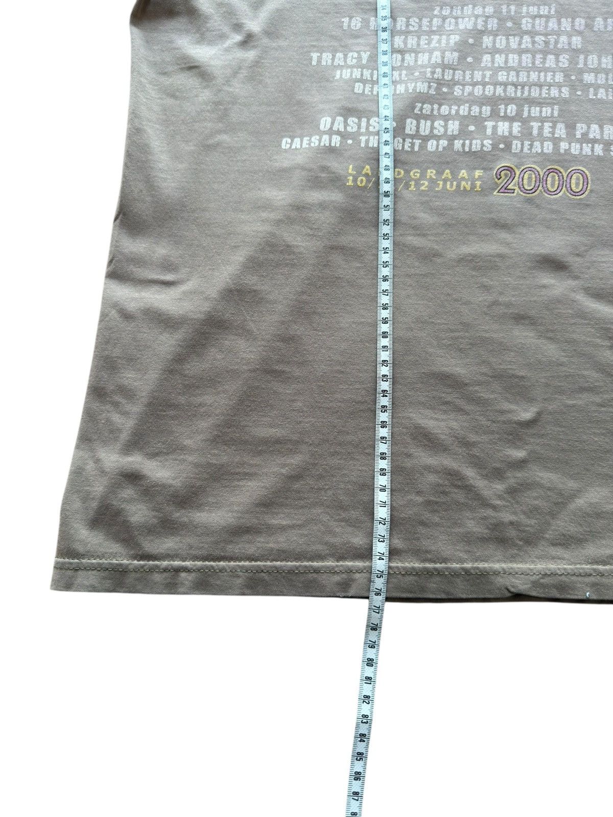 Band Tees *RARE* PINKPOP FESTIVAL ROCK POP BAND OASIS KORN 2000 Y2K Size US XL / EU 56 / 4 - 10 Thumbnail