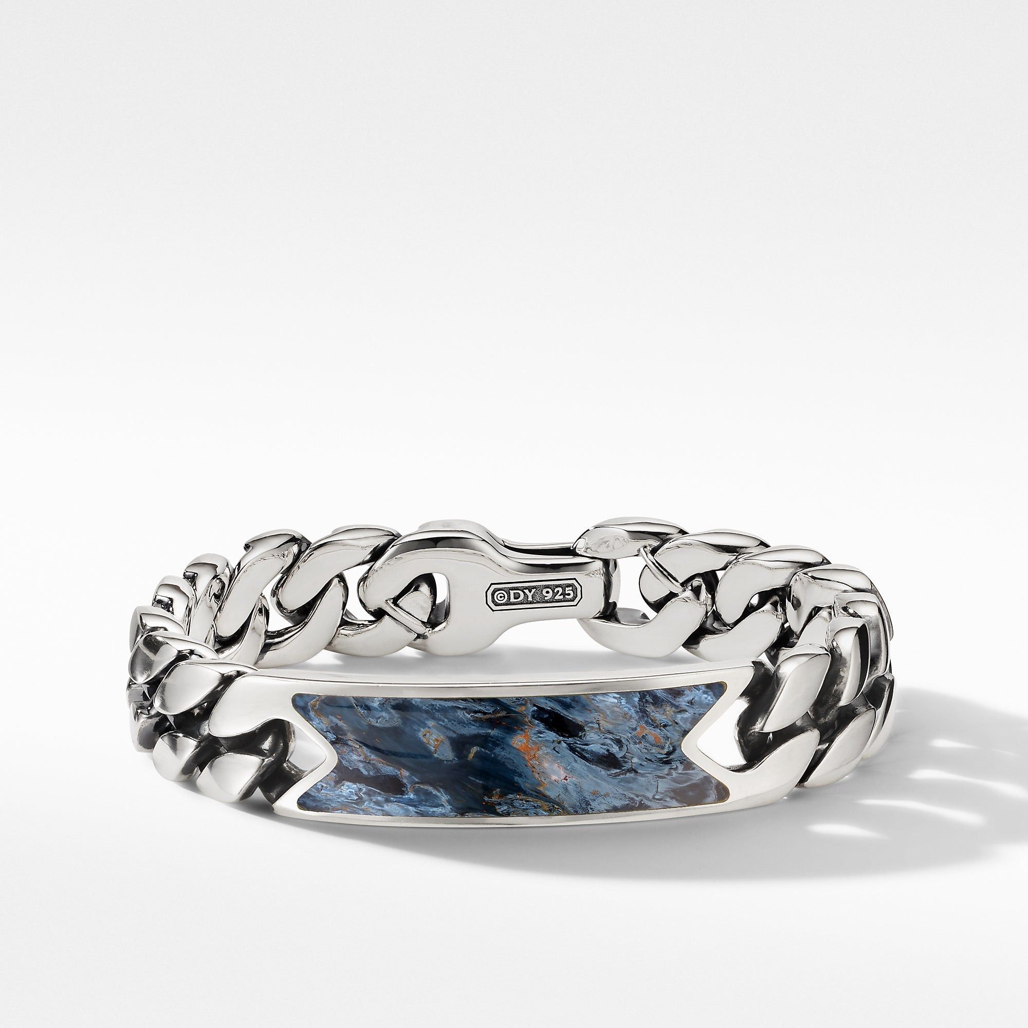 David Yurman o1w1db10325 Size:OS/Curb Chain Id Bracelet in Silver Size ONE SIZE - 1 Thumbnail