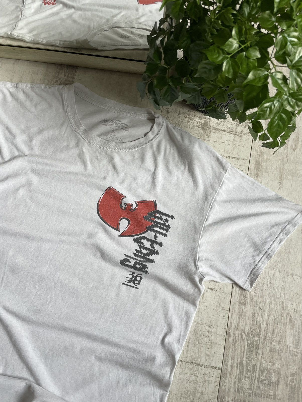 Rap Tees × Vintage × Wu-Tang Clan Wu-Tang Clan Rap 36 Chambers T-Shirt Vintage Big Logo Size US M / EU 48-50 / 2 - 8 Thumbnail