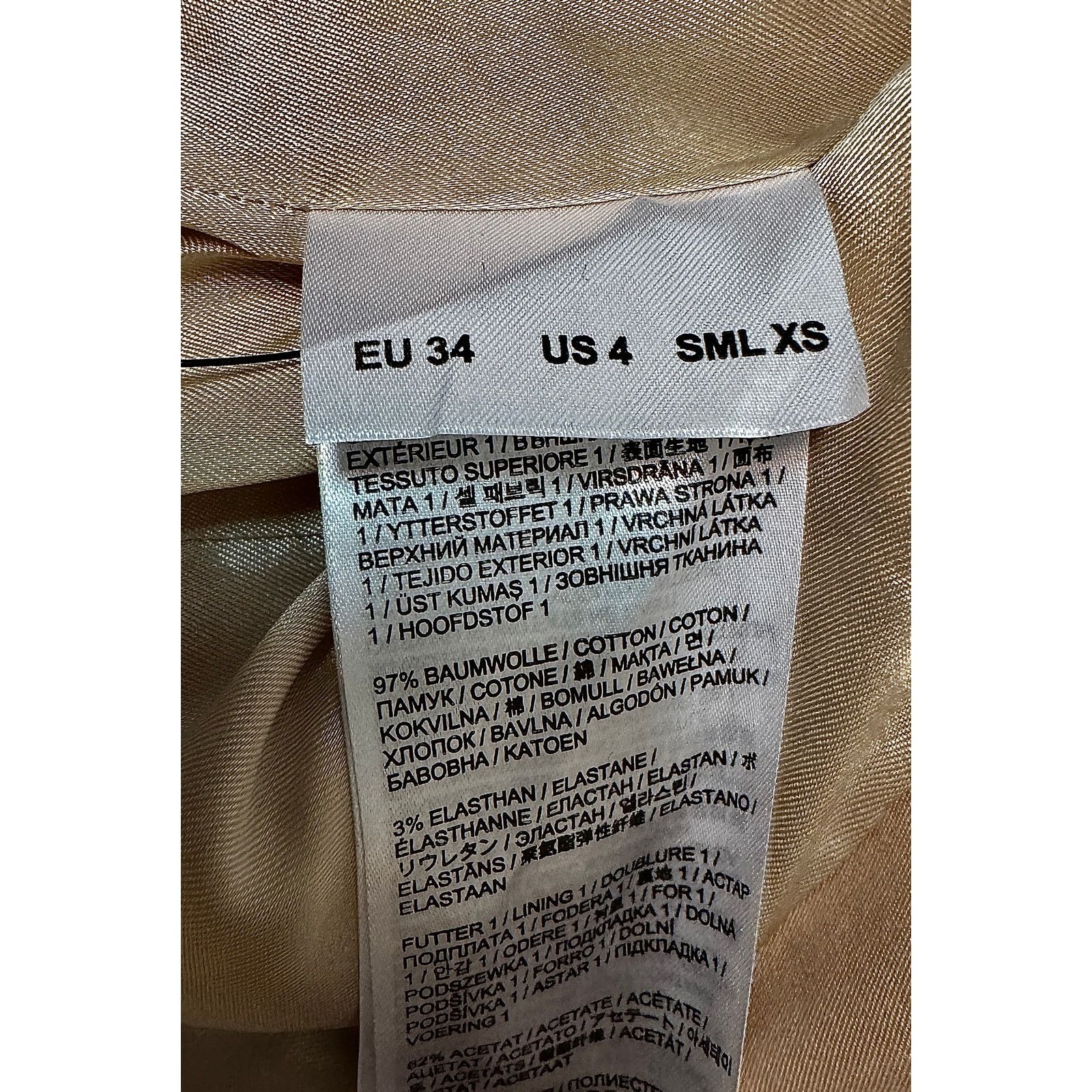 Bogner BOGNER NWT Blazer Svea in Caramel Size XS / US 0-2 / IT 36-38 - 4 Thumbnail