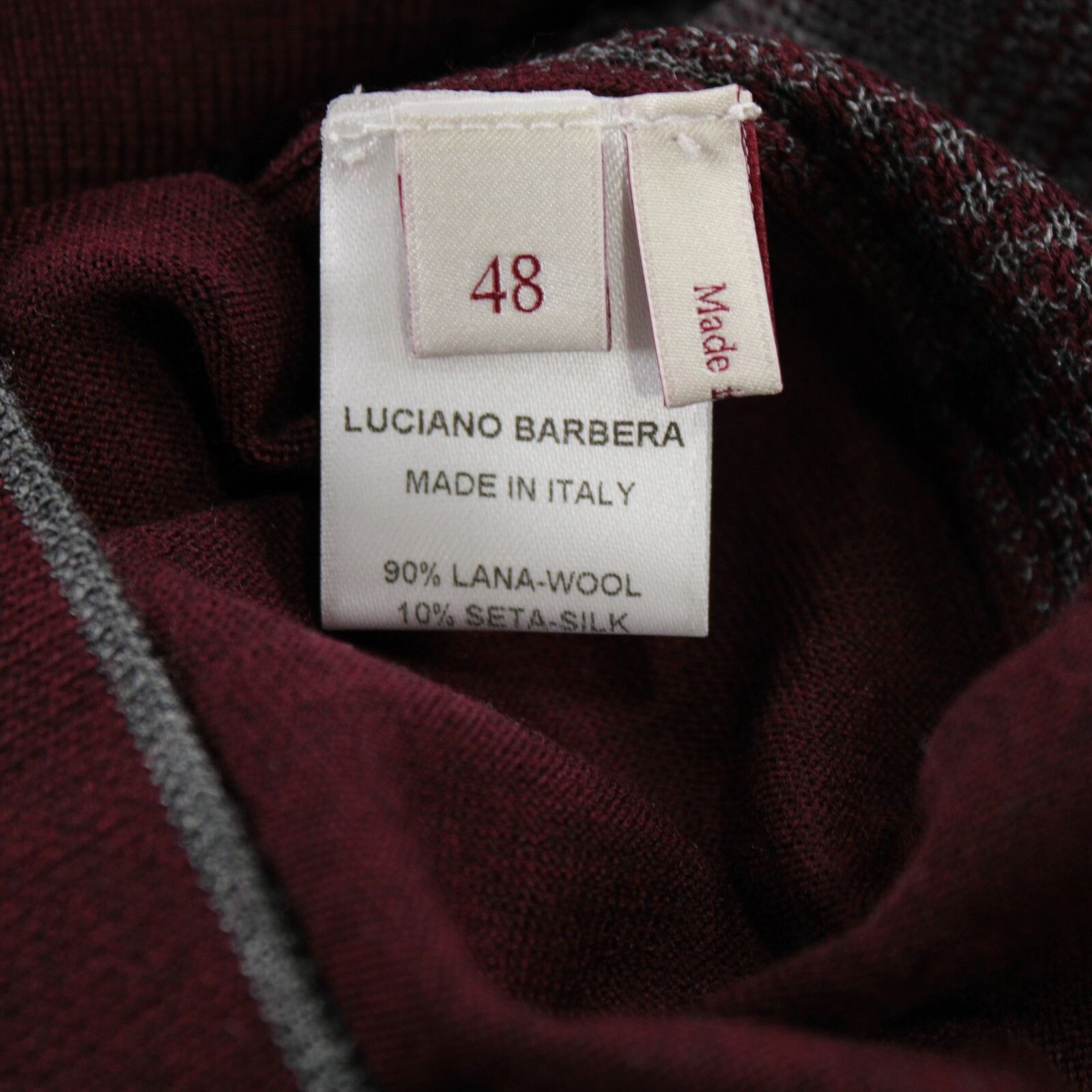 Luciano Barbera Luciano Barbera Sweater Size US S in Red Size US S / EU 44-46 / 1 - 7 Thumbnail