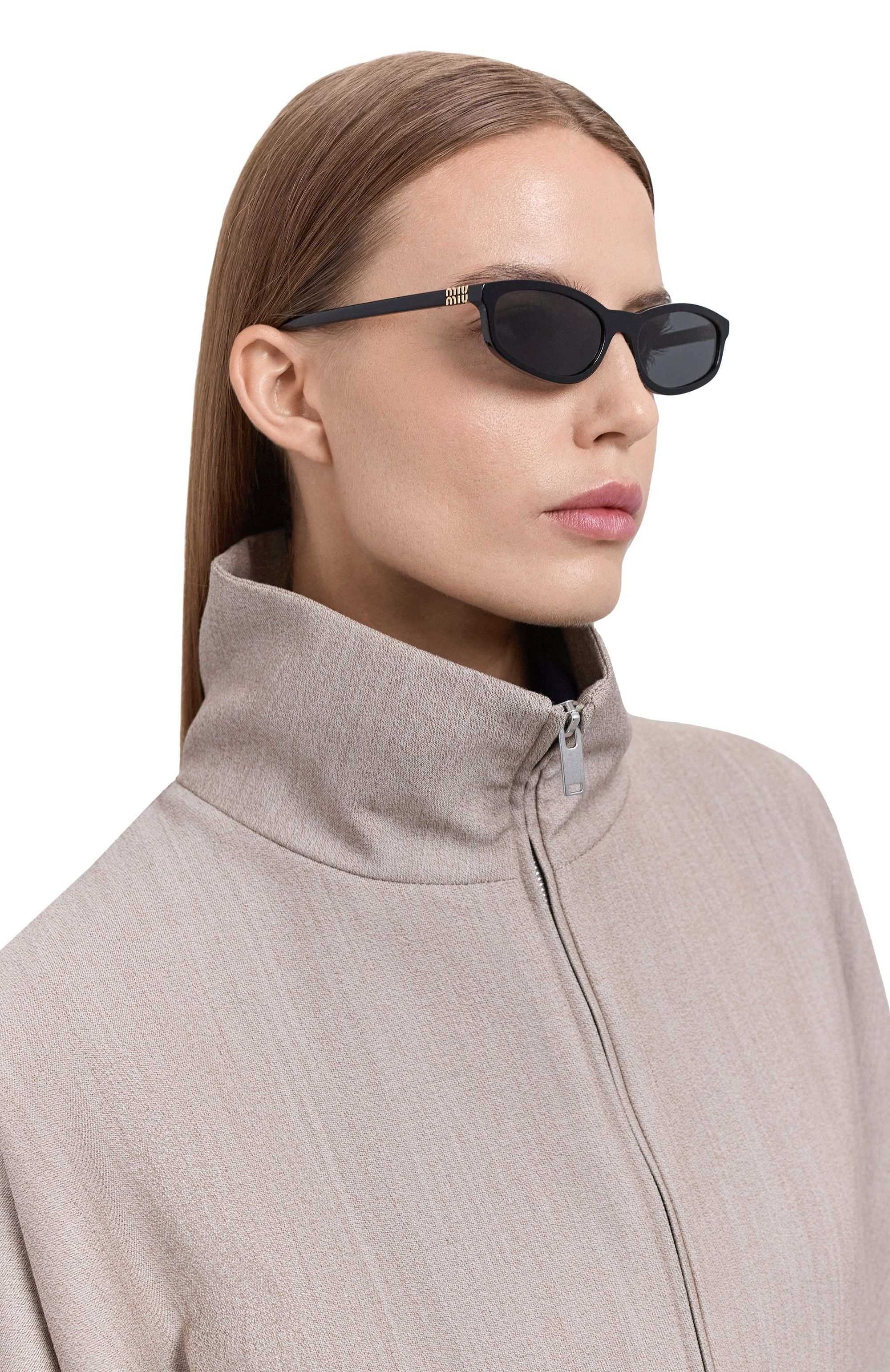Miu Miu Miu Miu Women Sunglasses MUA06S 16K08Z NEW AUTHENTIC Size ONE SIZE - 11 Thumbnail