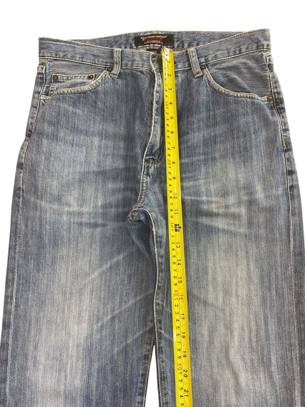 Polo Ralph Lauren Polo Ralph Lauren Acid Blue Wash Style Loose Jeans Size US 31 - 6 Thumbnail