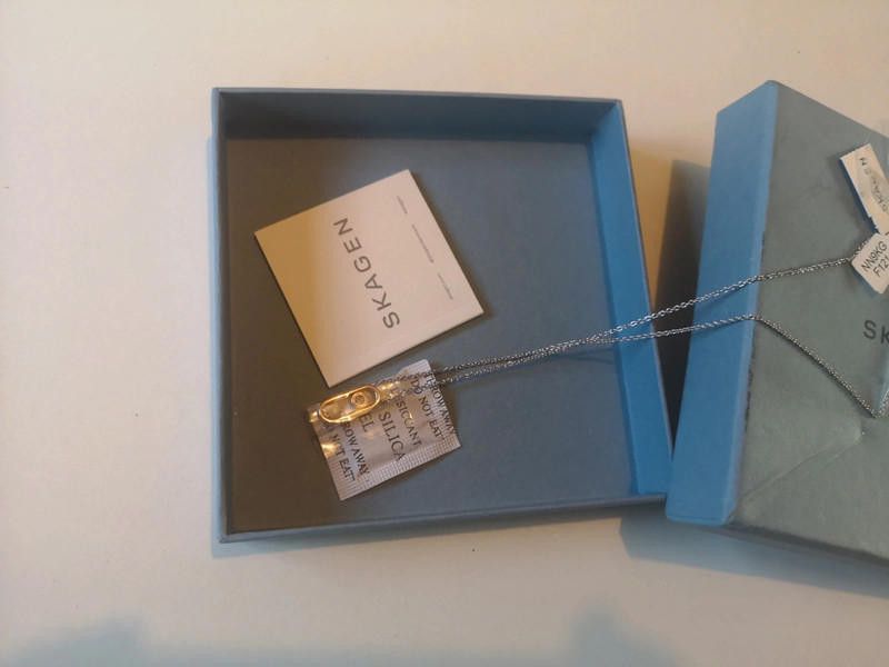 Skagen Skagen gold plated women's necklace new lovely gift Size ONE SIZE - 4 Thumbnail