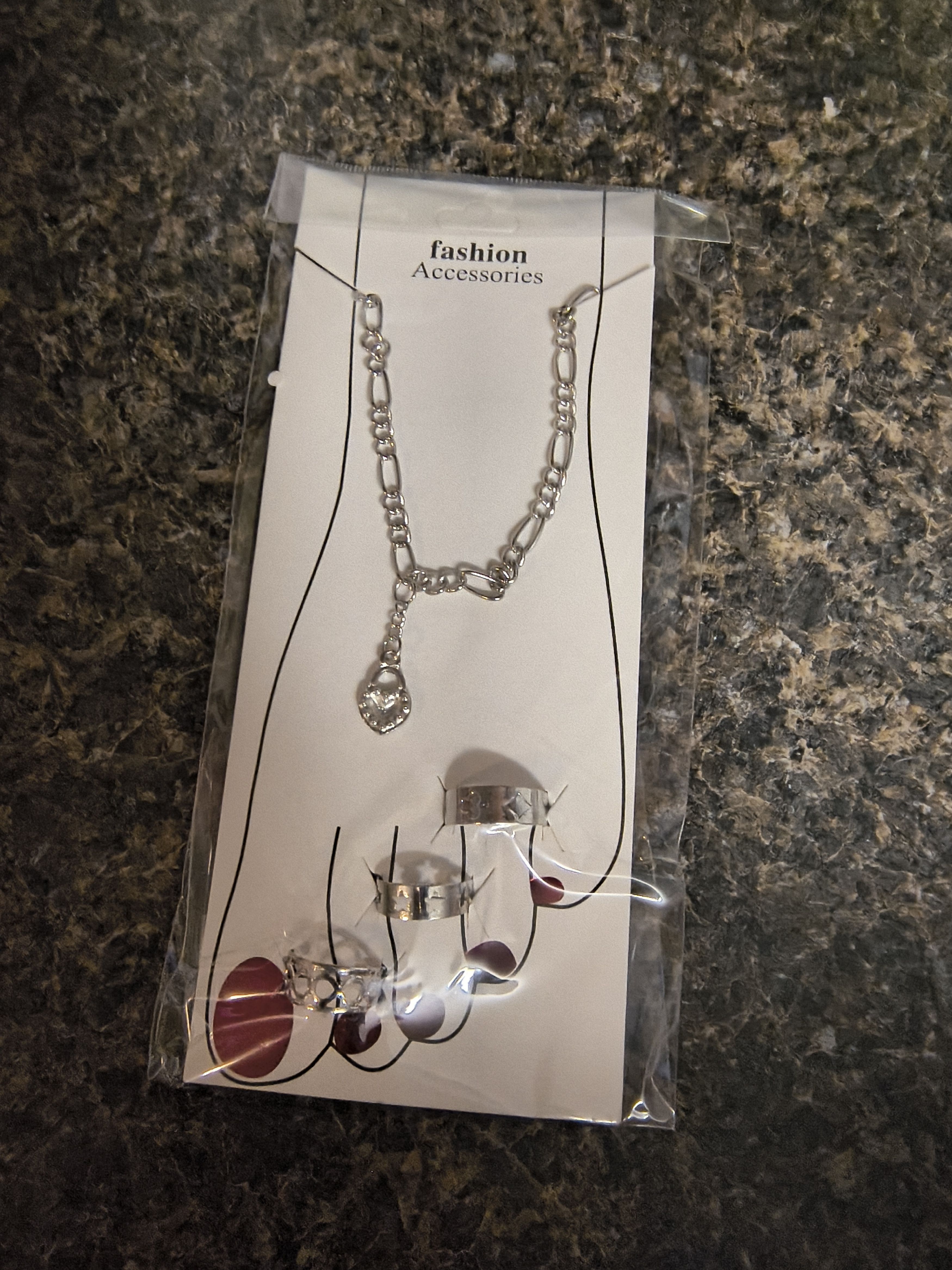 Other 4 piece anklet and toe ring set Size ONE SIZE - 1 Thumbnail