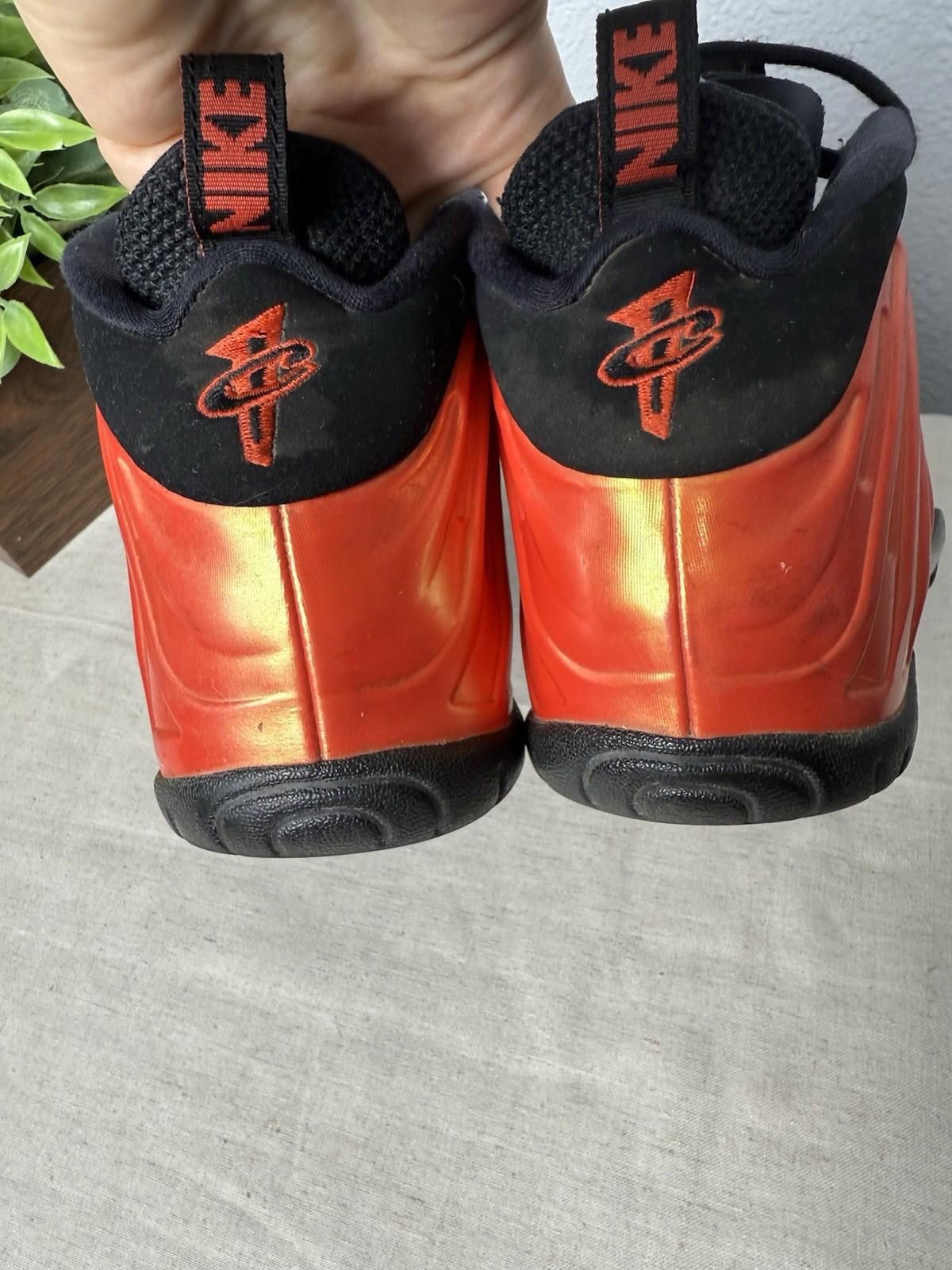 Nike Nike Little Posite One GS Habanero Red 644791-603 Sz Y4 Size US 5 / EU 37 - 5 Thumbnail