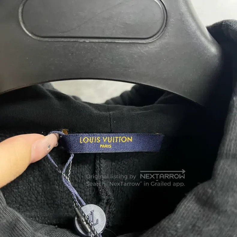 Louis Vuitton Louis Vuitton Black monogram circle printed hoodie Size US L / EU 52-54 / 3 - 2 Thumbnail