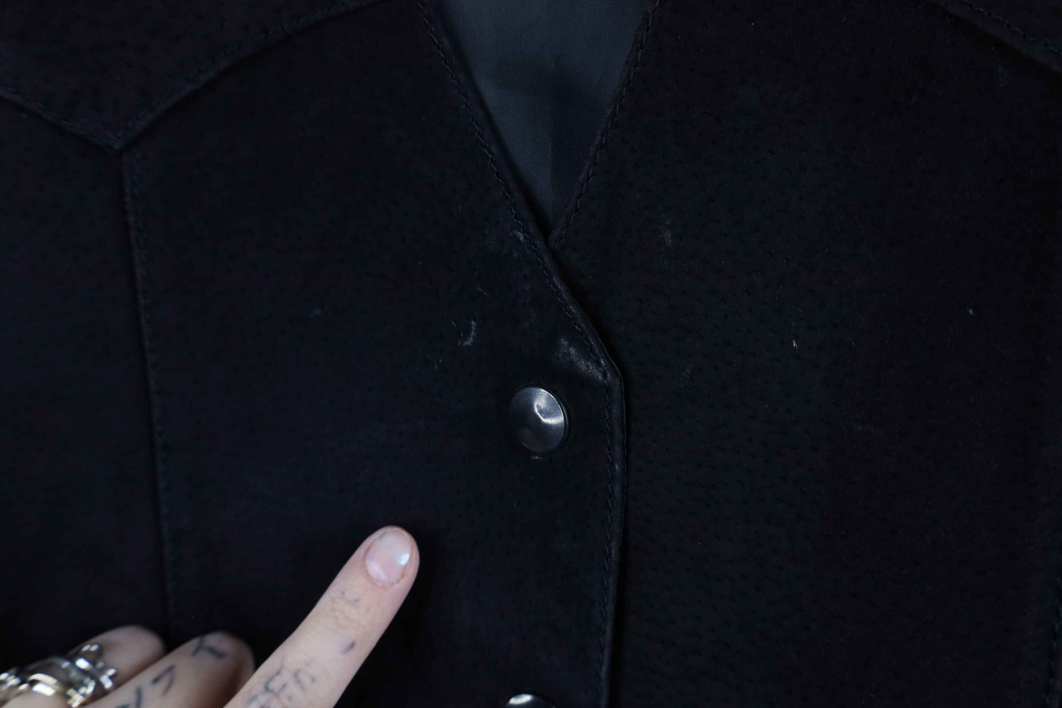 Vintage Vintage 70s Streetwear Suede Leather Tie Back Vest Jacket Size M / US 6-8 / IT 42-44 - 6 Thumbnail