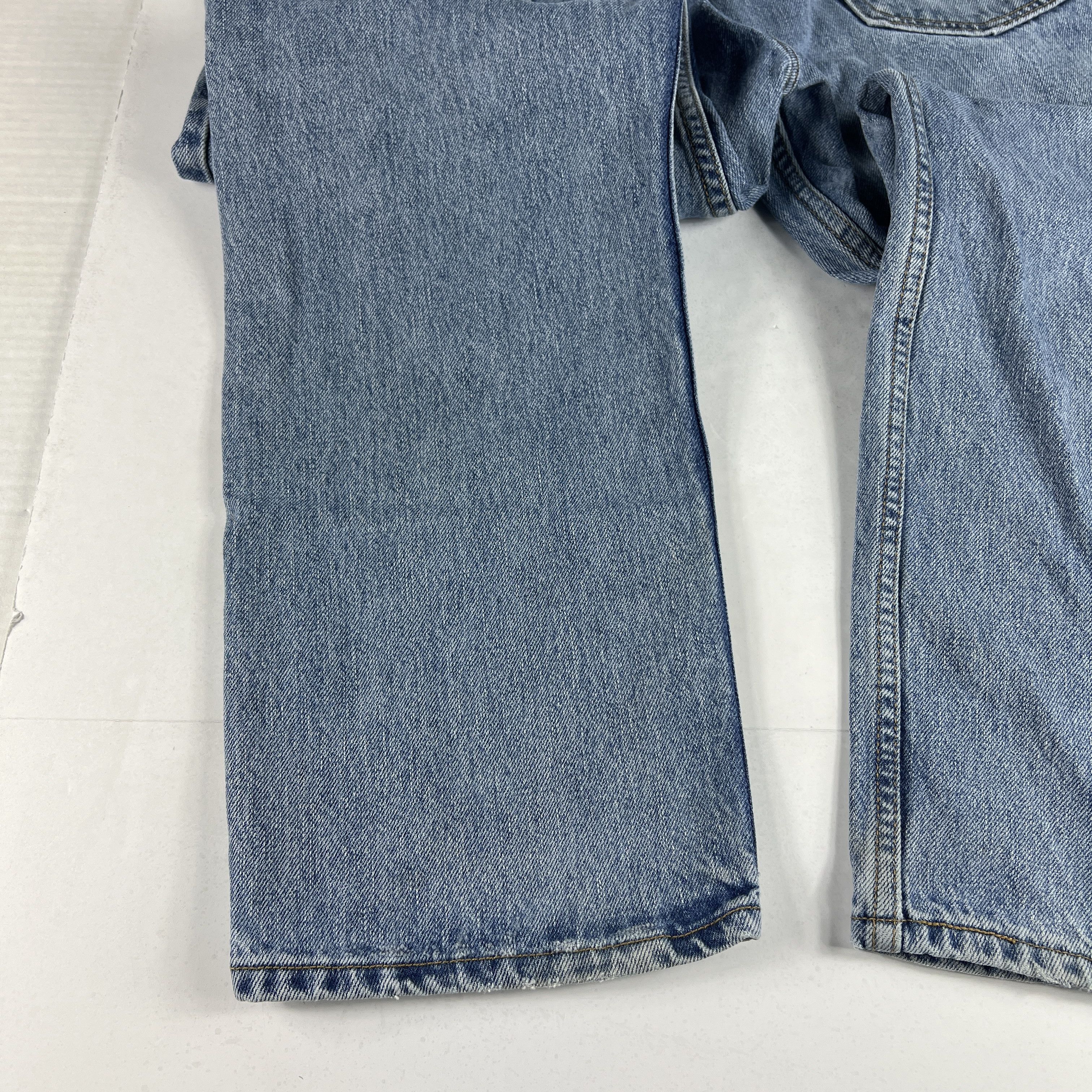 Levi's × Vintage Y2K Levi's Jeans 505 Straight Blue Faded Cotton Denim Size US 34 / EU 50 - 19 Thumbnail