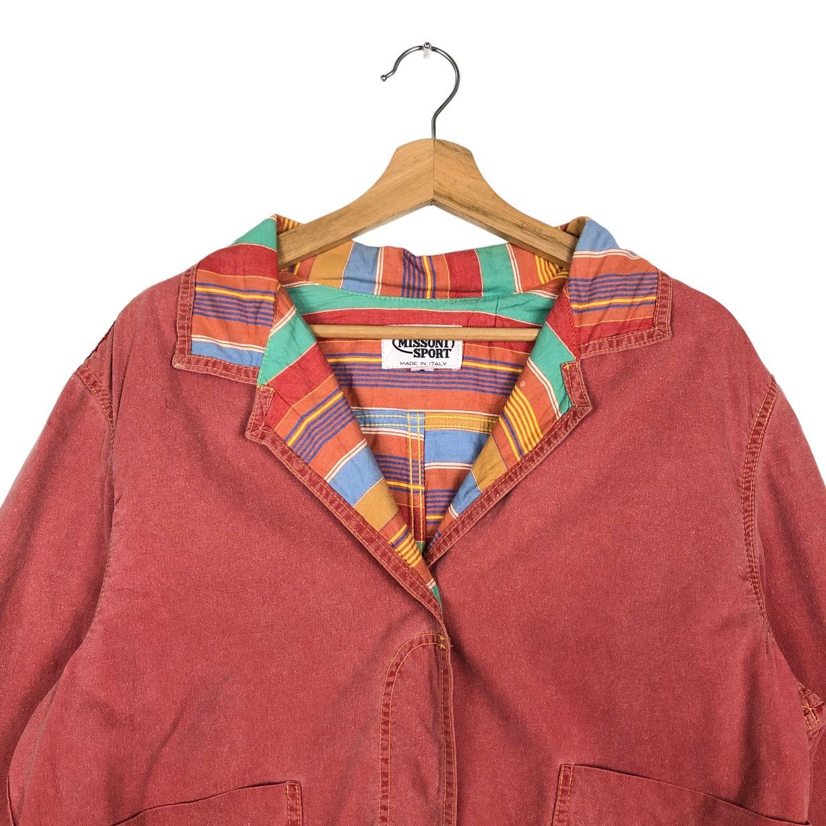 Missoni 🔥90’s Vintage Cropped Jacket Missoni Made in Italy Size US S / EU 44-46 / 1 - 2 Thumbnail