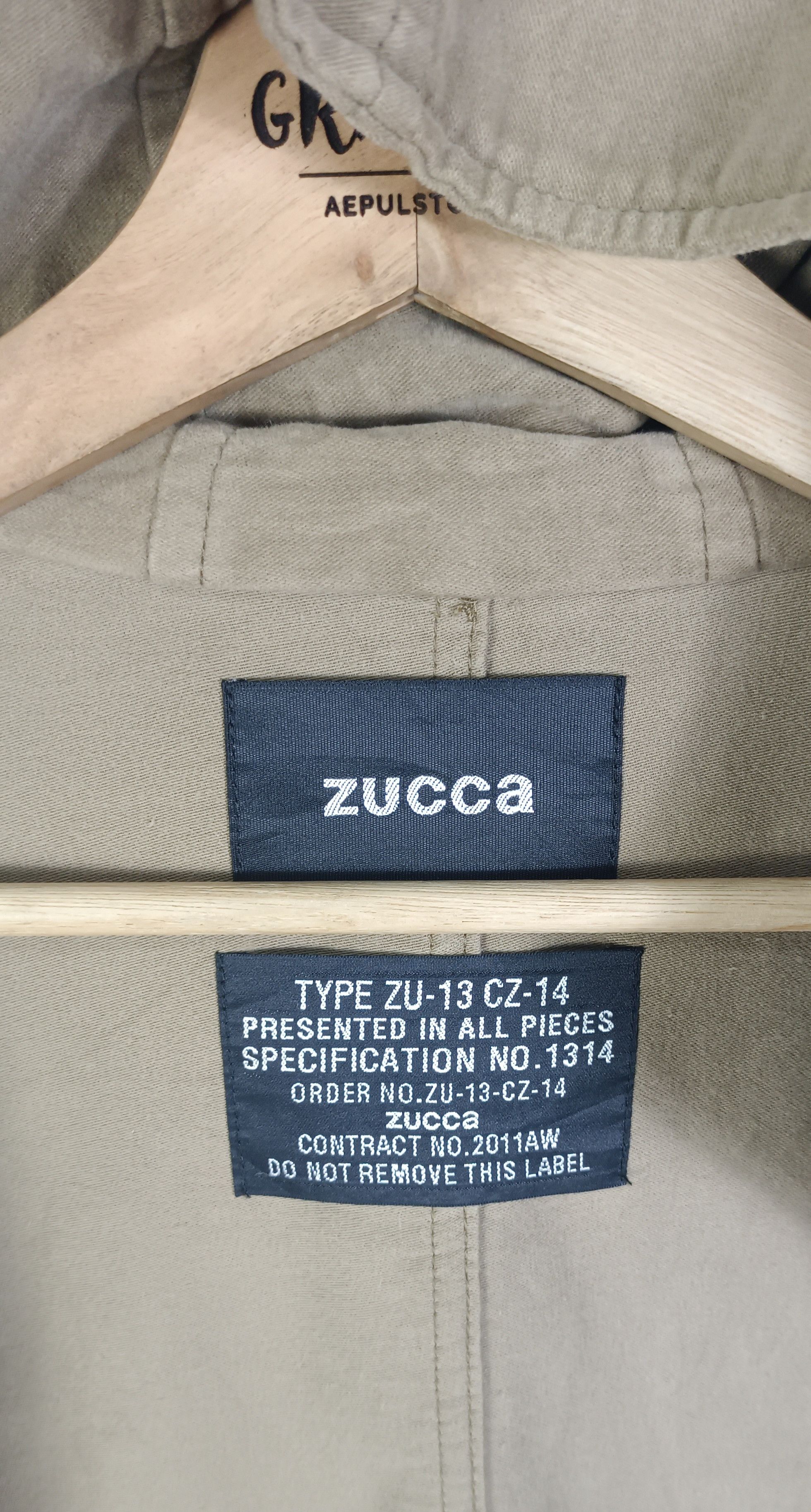 Vintage Issey Miyake Zucca Military Type ZU-13 CZ -14 Jacket