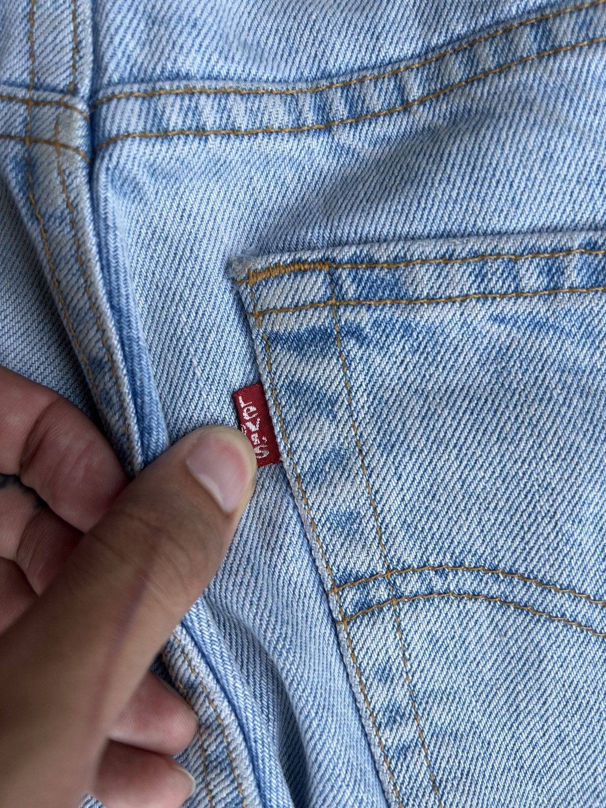 Levi's Vintage 90s Levi's 560 Many Buttons Denim Pants Size US 34 / EU 50 - 9 Thumbnail