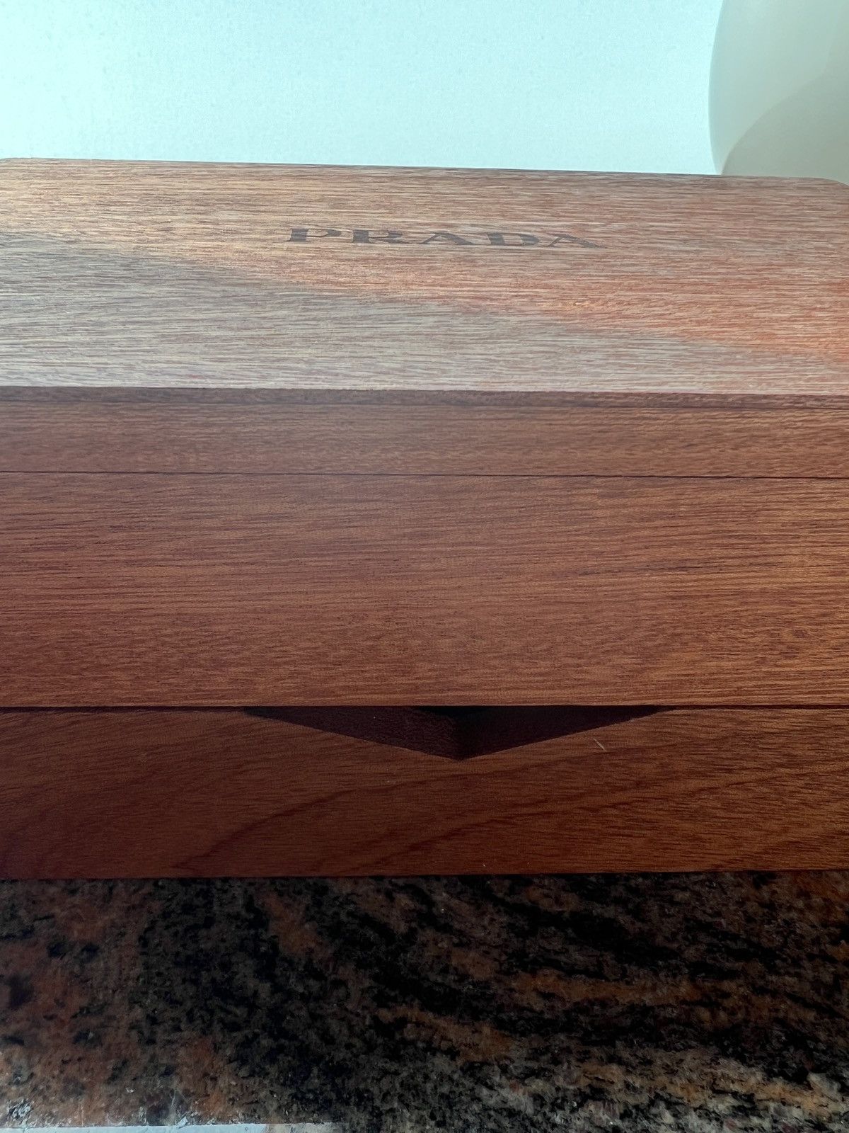 Prada Prada wooden candy jewelry storage box with coasters Size ONE SIZE - 5 Thumbnail