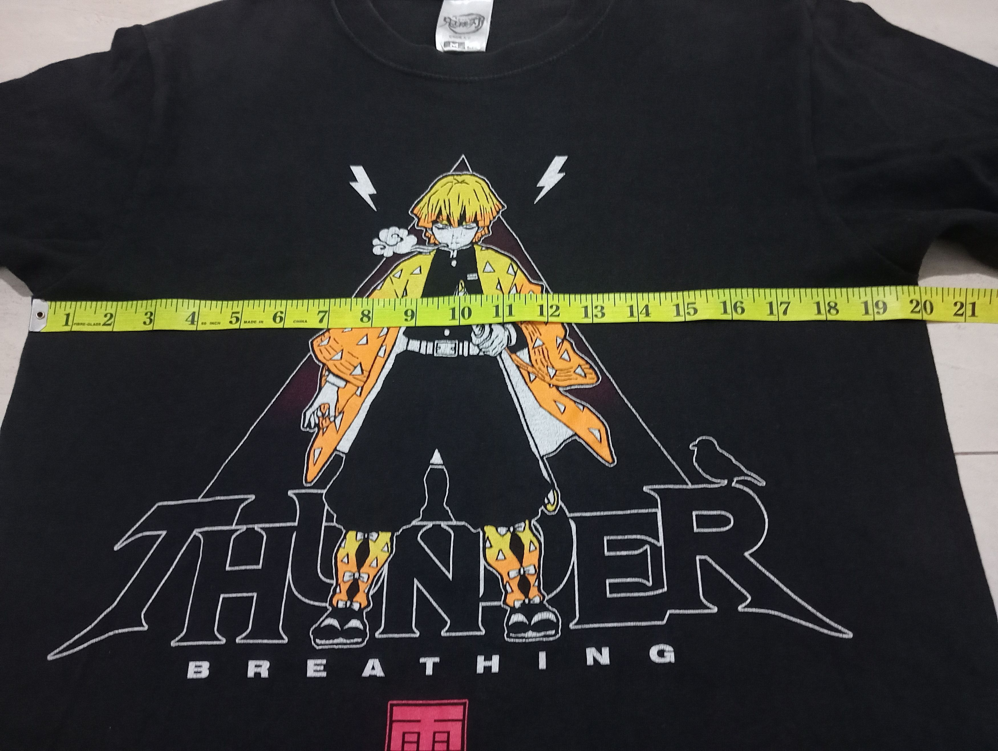 Anime DEMON SLAYER X ANIME X ZENITSU AGATSUMA Size US M / EU 48-50 / 2 - 4 Thumbnail