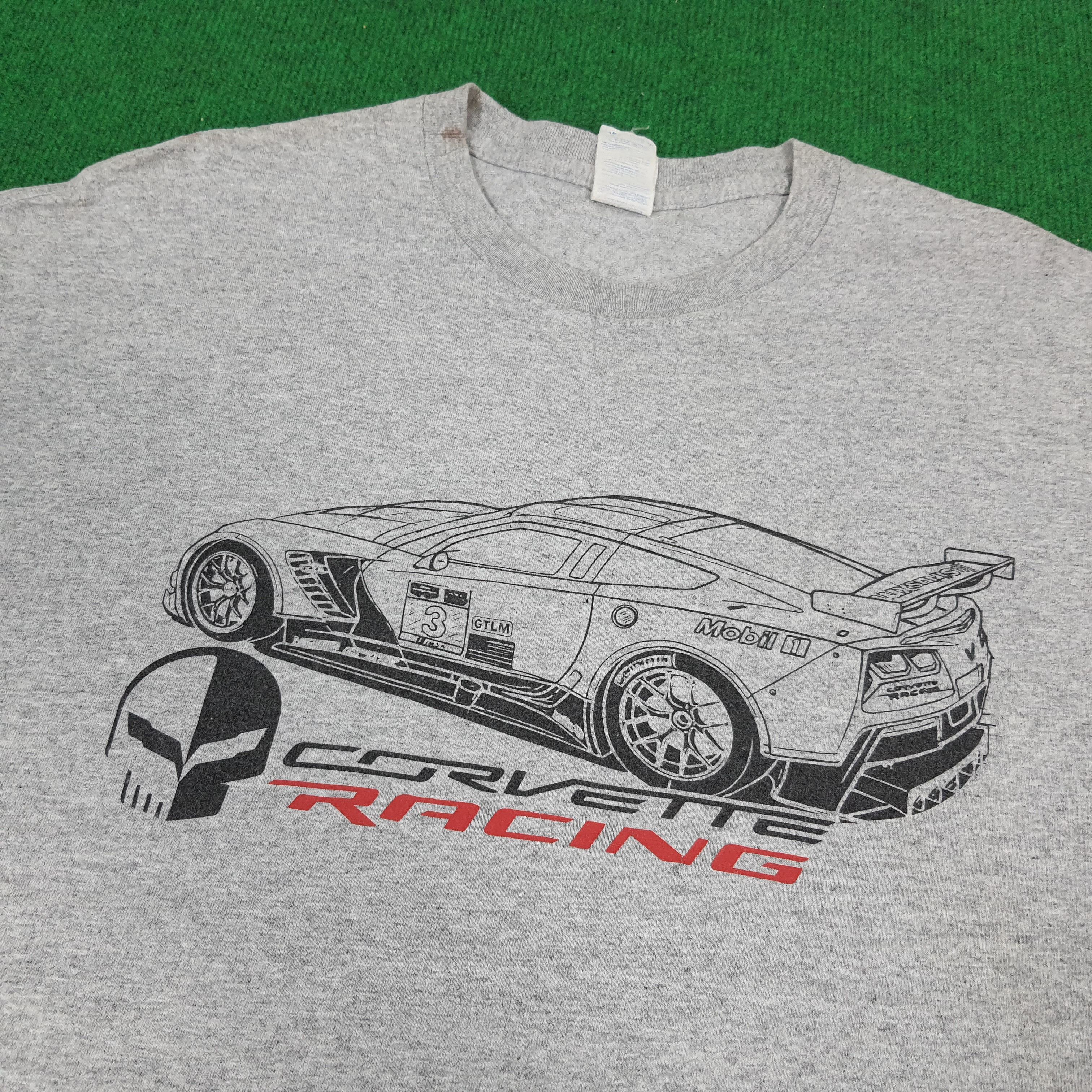 Chevrolet Vintage Corvette Racing Luxury Sport Car T-shirt Size US XL / EU 56 / 4 - 2 Thumbnail