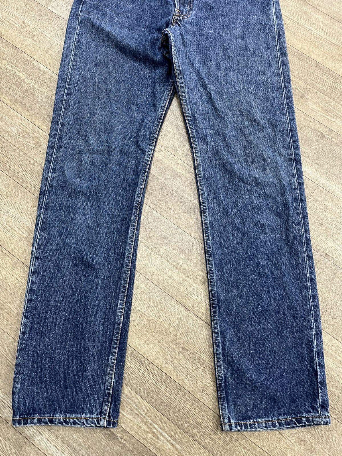 Levi's Vintage Clothing 🇺🇸1990s Vintage Levis 501 30x32 Straight Leg Blue Jeans Size US 30 / EU 46 - 3 Thumbnail