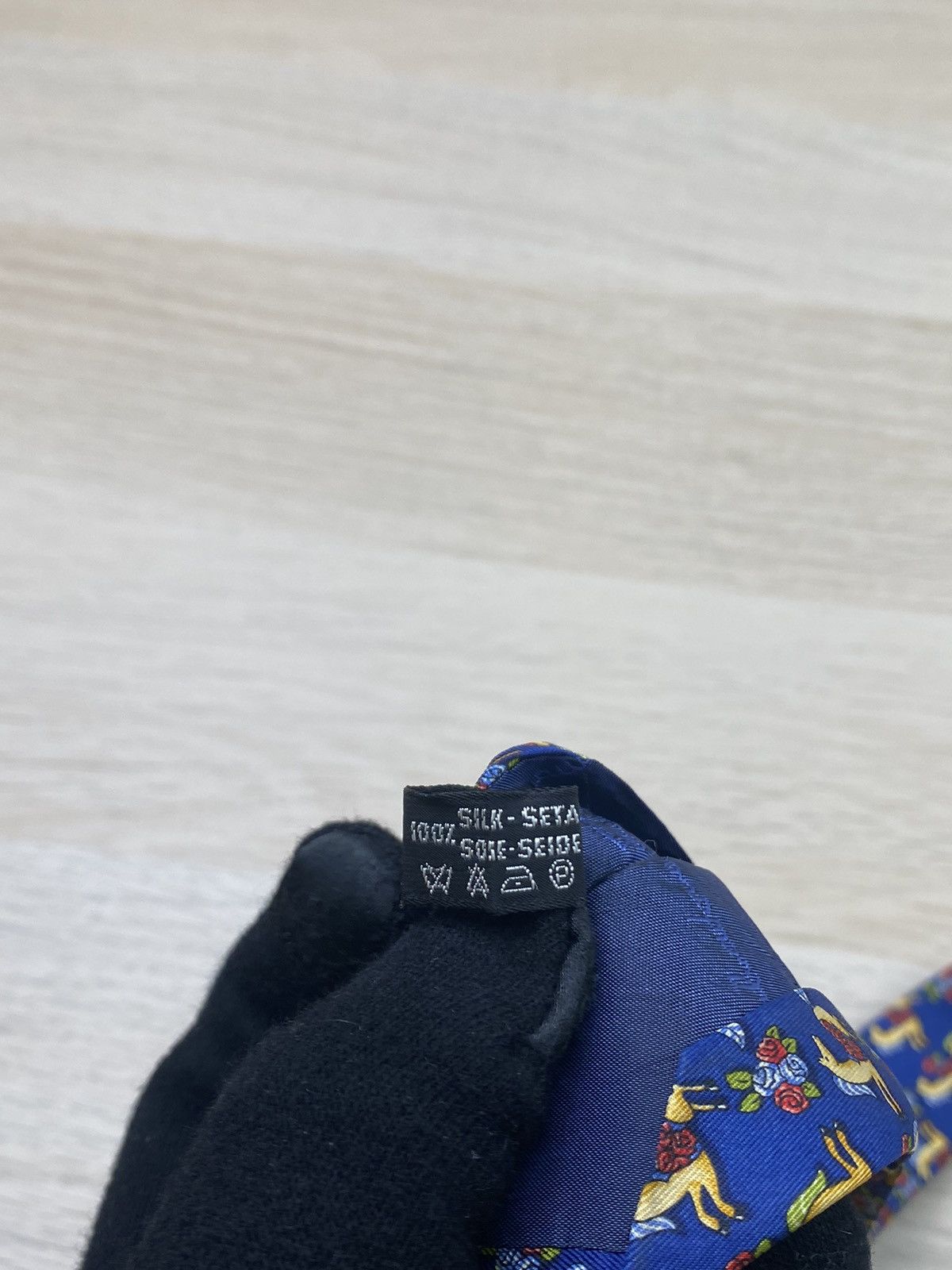 Salvatore Ferragamo Salvatore Ferragamo Silk Tie T83 Size ONE SIZE - 6 Thumbnail