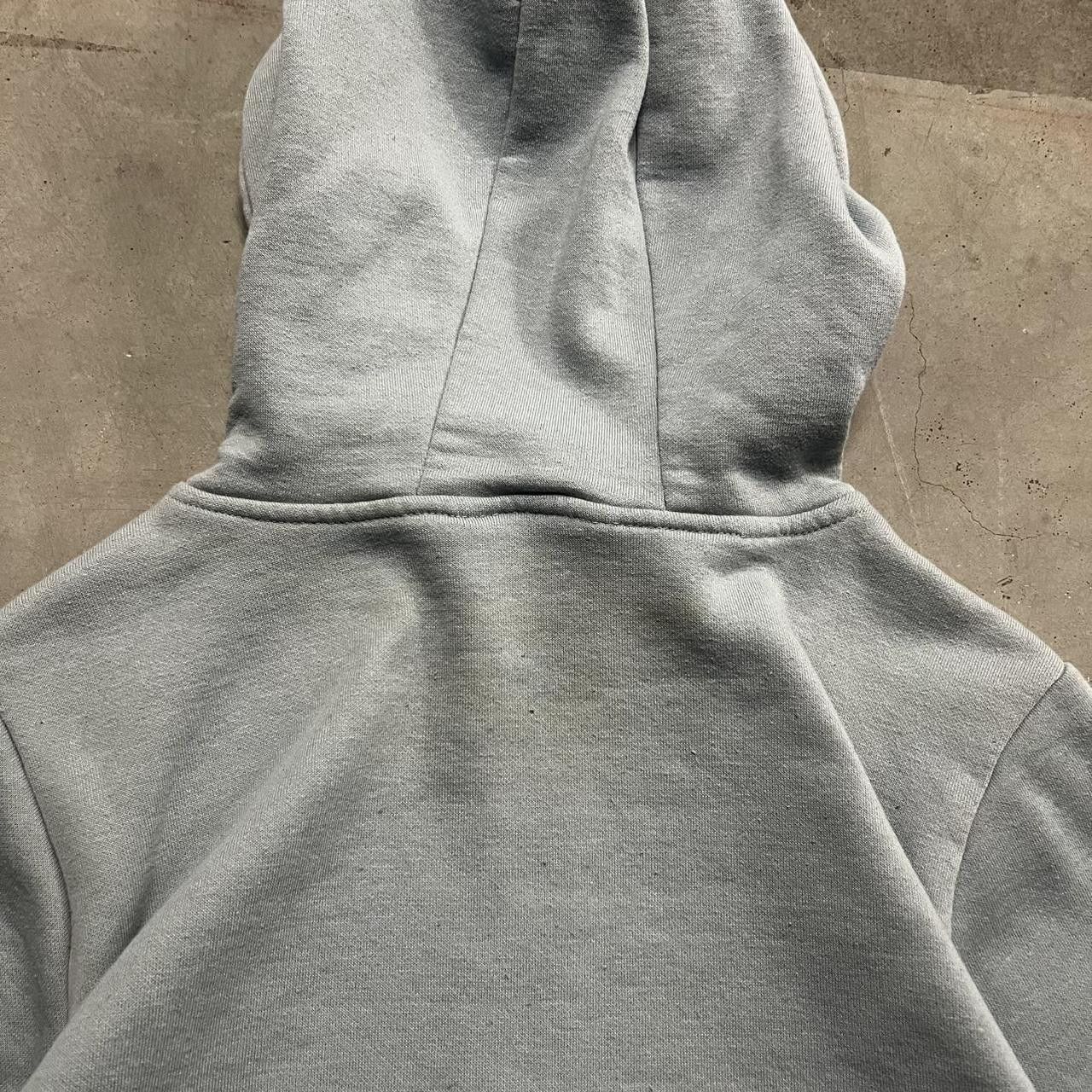 Vintage Vintage Y2K/2000s Blank Baby Blue Zipup Hoodie! Size US S / EU 44-46 / 1 - 3 Thumbnail