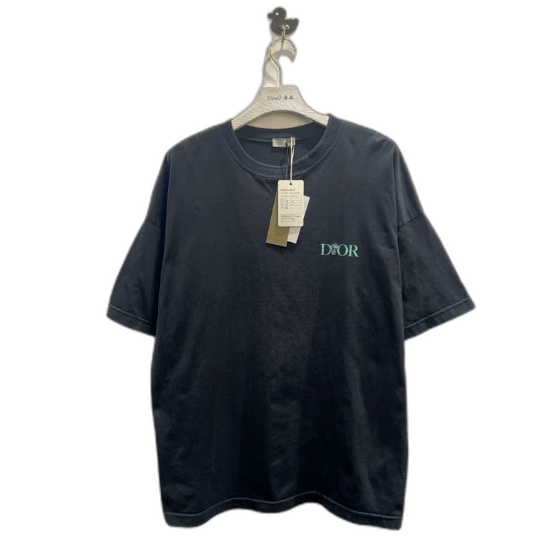 Dior Dior Floral Logo Short Sleeve T-2505 Size US L / EU 52-54 / 3 - 1 Thumbnail