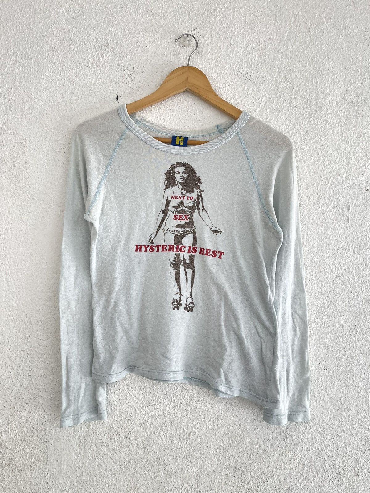 Hysteric Glamour × Vintage Hysteric Glamour Next to Sex Longsleeve Size S / US 4 / IT 40 - 2 Thumbnail
