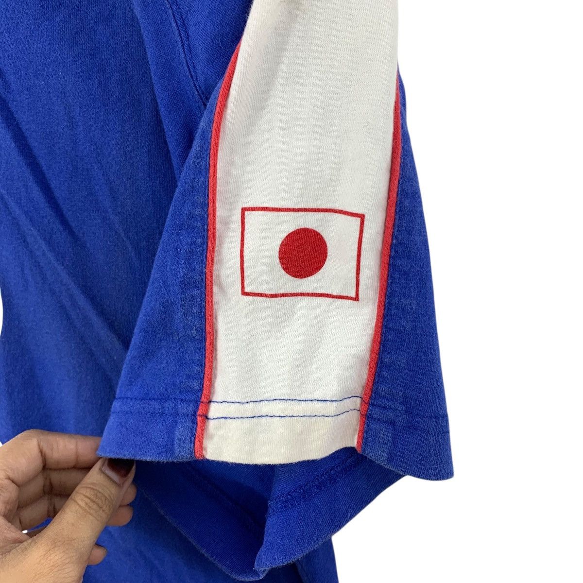 Vintage Vintage 1999 JFA JAPAN NATIONAL Team #8 Ono J. League Tshirt Size US M / EU 48-50 / 2 - 5 Thumbnail