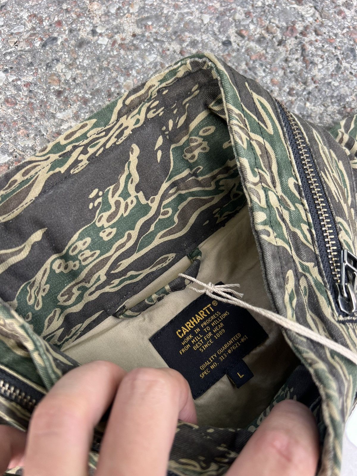 Carhartt × Carhartt Wip Carhartt Utility Camo Logo Jacket Size US L / EU 52-54 / 3 - 7 Thumbnail